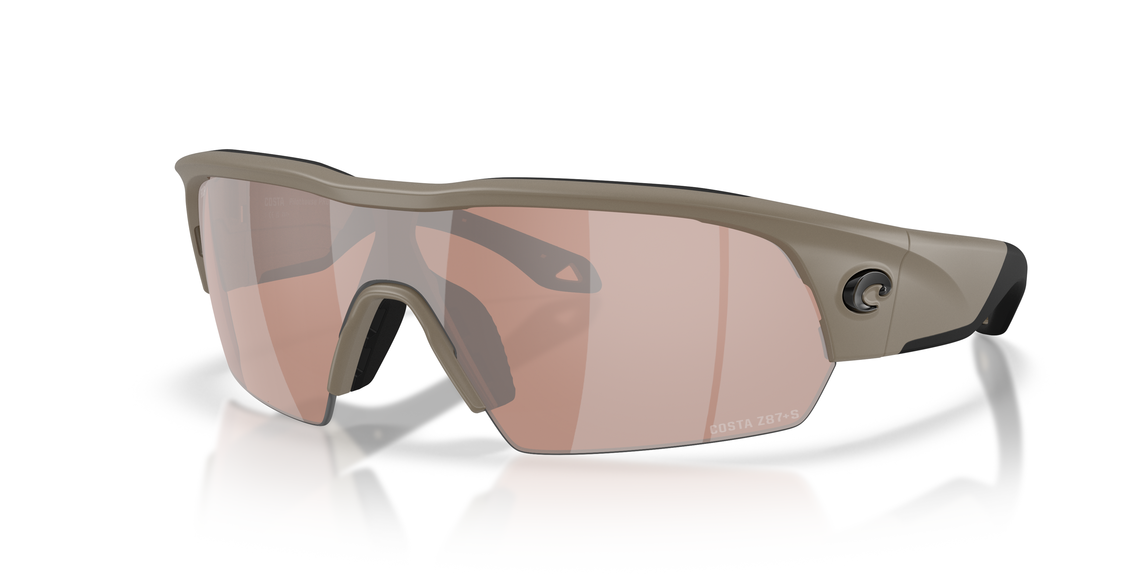スカイウェブ　フェイス Costa Pilothouse PRO XXL (35-135) with Copper Silver Mirror lenses