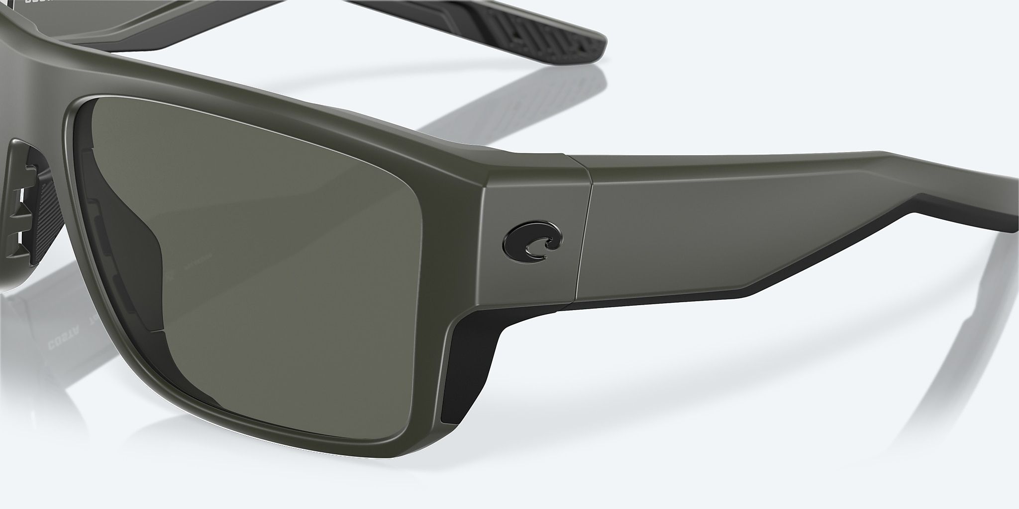 Sunglasses Costa Taxman L (59-16) with Gray lens and Matte Olive frame Image 6 of 8 Sunglasses Costa Taxman L (59-16) with Gray lens and Matte Olive frame Image 6 of 8