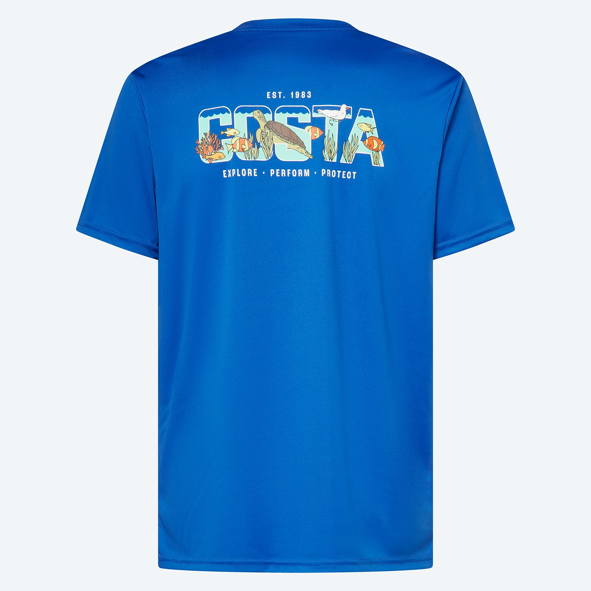 Apparel Channel Blue Costa Wordmark Ocean Image 1 de 3