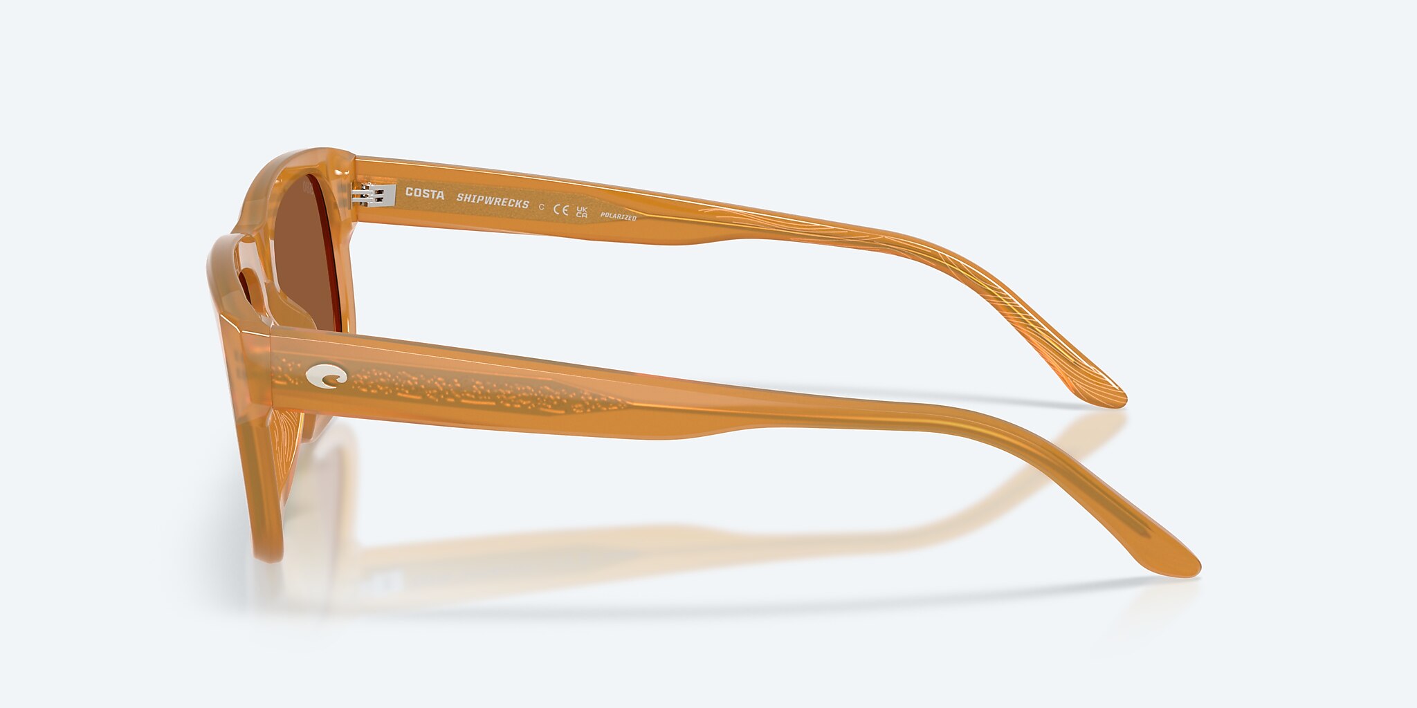 Sunglasses Costa Shipwrecks M (54-18) with Gray lens and Sun Ray frame Image 3 of 7