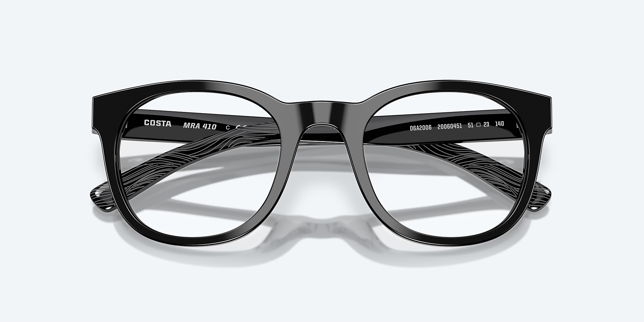 Lentes de Vista Costa Mariana Trench 410 S (51-23) con Micas de Demostración lente y Negro montura Imagen 5 de 7