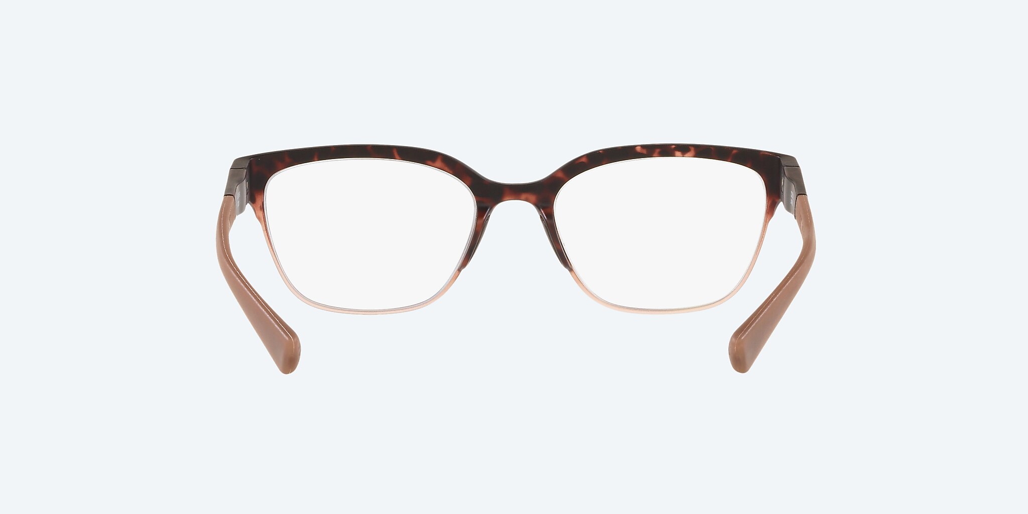 Eyeglasses Costa Ocean Ridge 230 M (51-18) with DEMO LENS lens and Matte Havana Fade To Rose frame Image 4 of 4