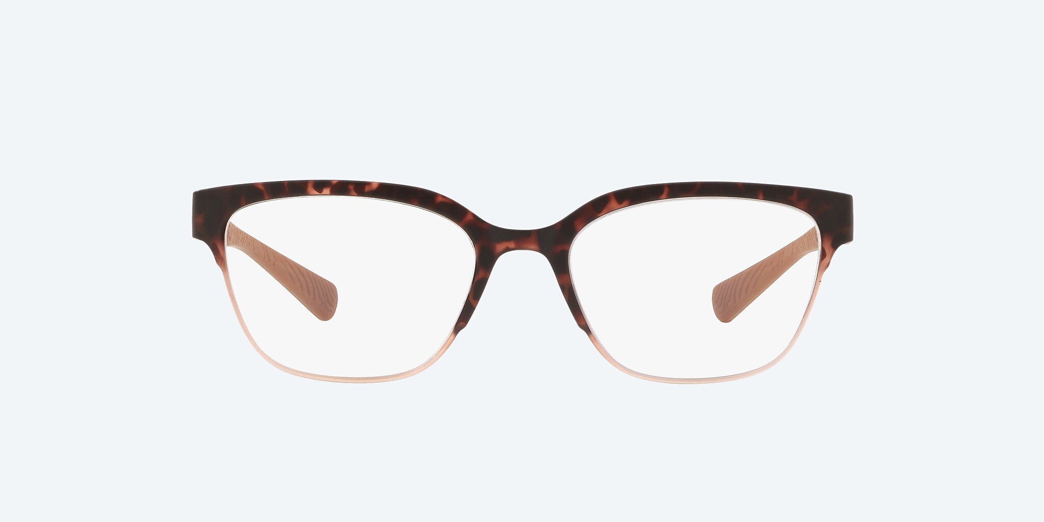 Eyeglasses Costa Ocean Ridge 230 M (51-18) with DEMO LENS lens and Matte Havana Fade To Rose frame Image 2 of 4