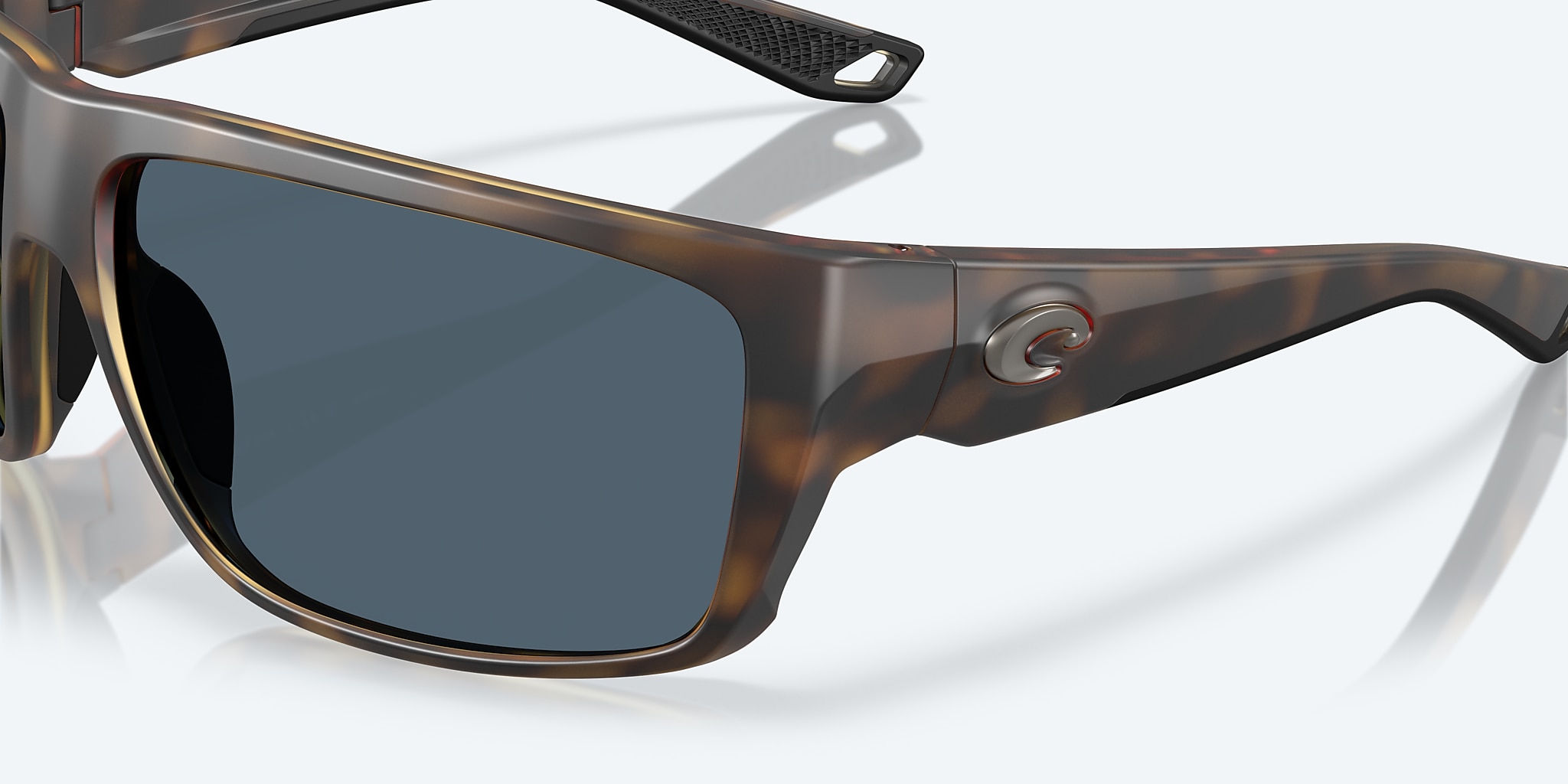 Sunglasses Costa Fly Line L (64-13) with Gray lens and Matte Tortoise frame Image 6 of 7 Sunglasses Costa Fly Line L (64-13) with Gray lens and Matte Tortoise frame Image 6 of 7