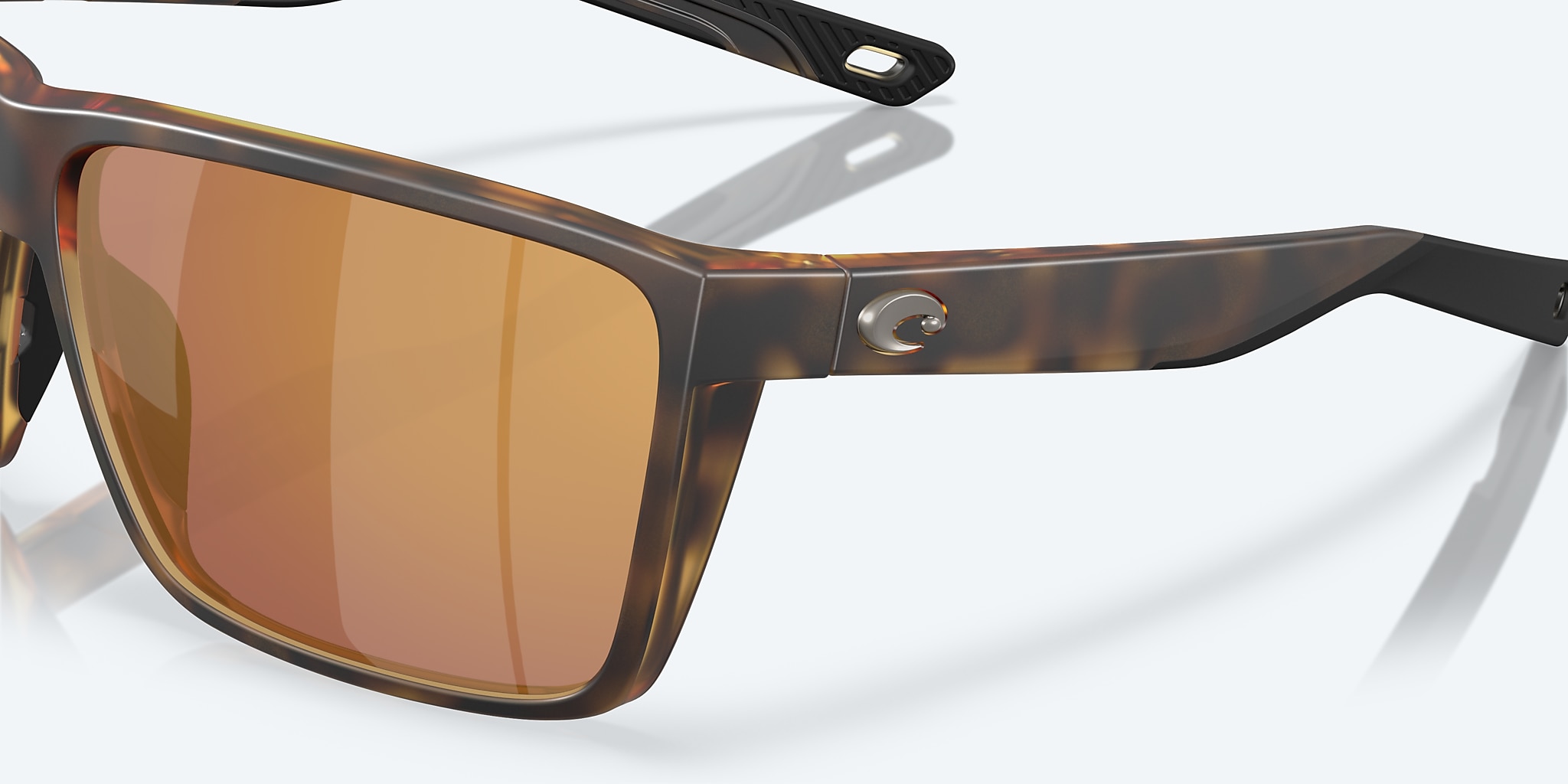 Sunglasses Costa Rincon II XL (64-11) with Gold Mirror lens and Matte Tortoise frame Image 6 of 8 Sunglasses Costa Rincon II XL (64-11) with Gold Mirror lens and Matte Tortoise frame Image 6 of 8