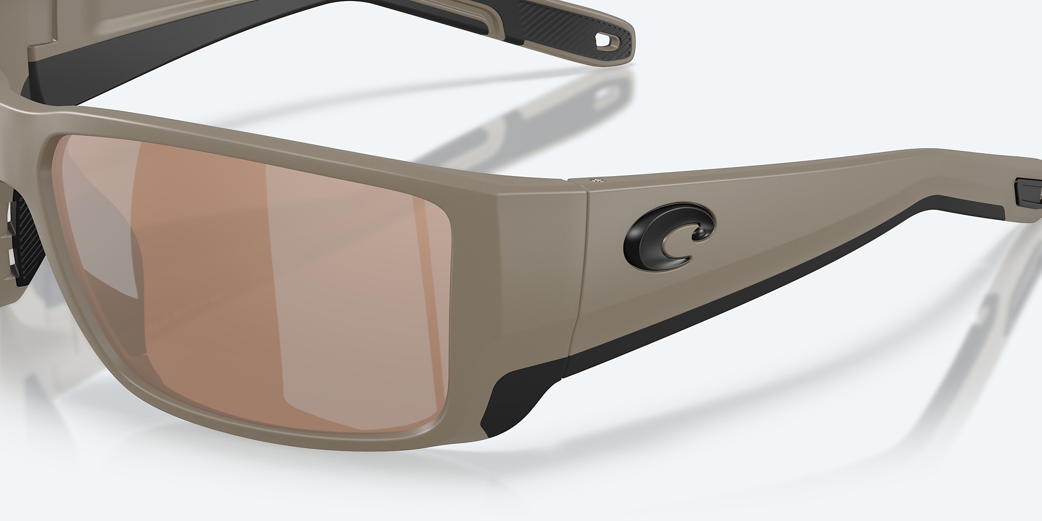 Sunglasses Costa Blackfin PRO L (60-16) with Copper Silver Mirror lens and Matte Sand frame Image 6 of 7 Sunglasses Costa Blackfin PRO L (60-16) with Copper Silver Mirror lens and Matte Sand frame Image 6 of 7