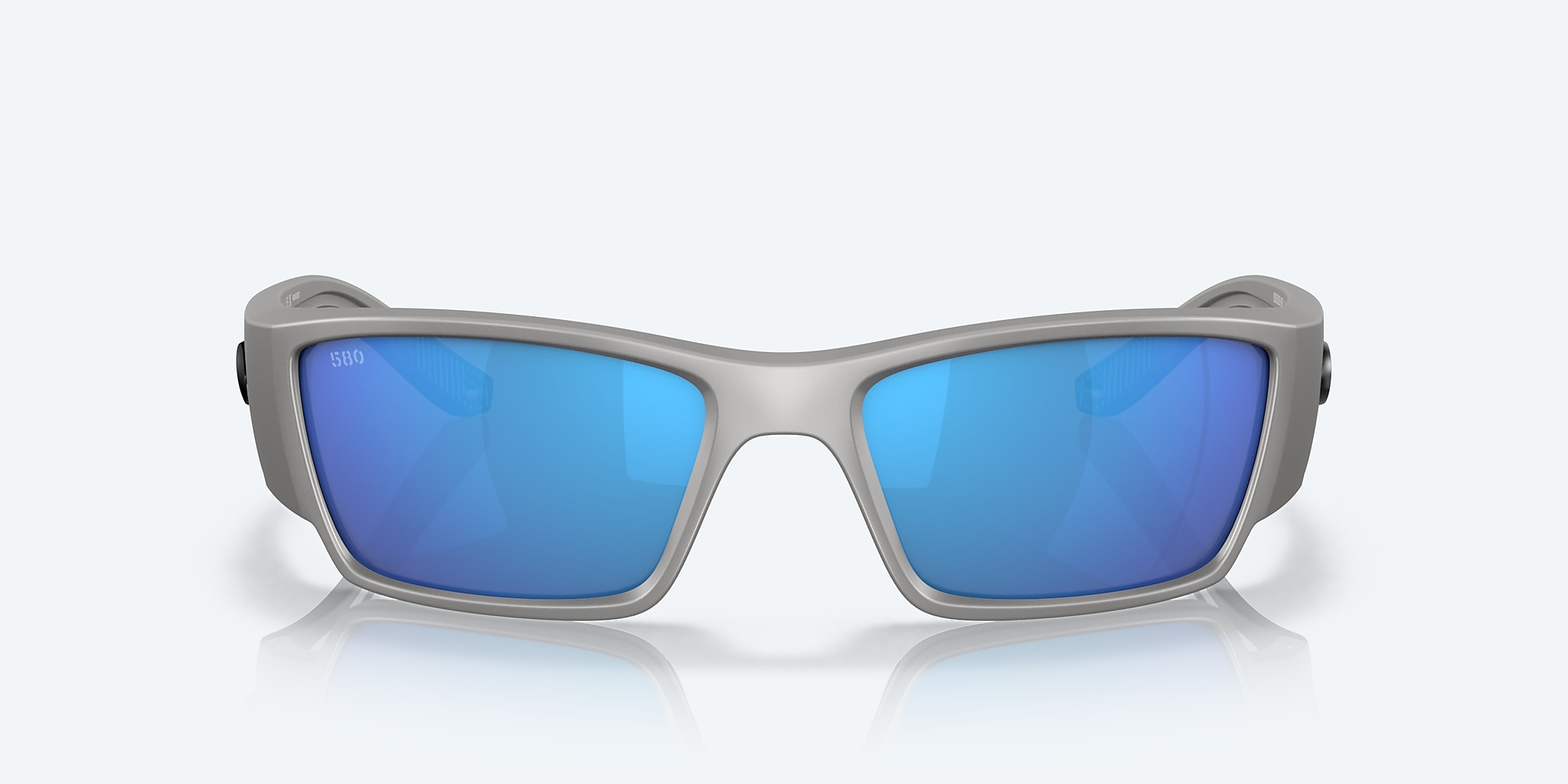 Sunglasses Costa Corbina PRO XL (61-18) with Blue Mirror lens and Metallic Silver frame Image 2 of 7 Sunglasses Costa Corbina PRO XL (61-18) with Blue Mirror lens and Metallic Silver frame Image 2 of 7