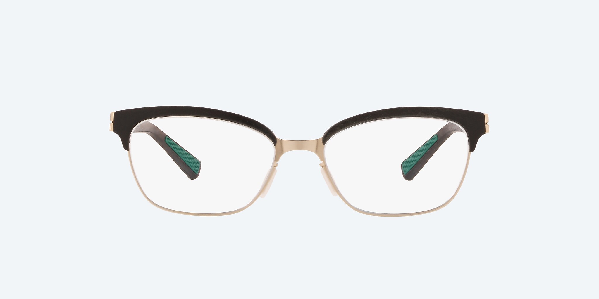 Eyeglasses Costa Untangled 110 L (52-16) with Demo Lens lens and Brushed Pale Gold frame Image 2 of 4