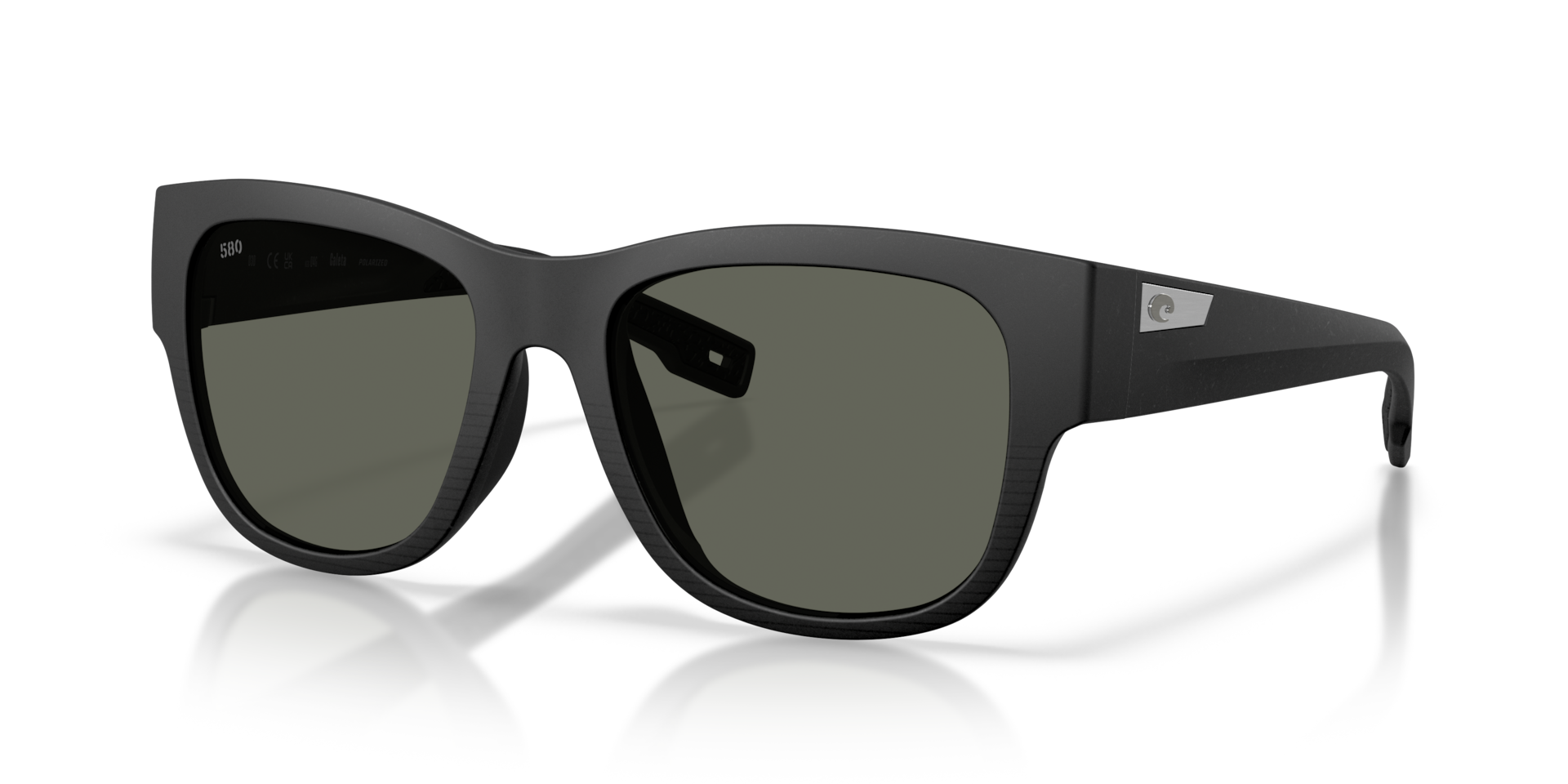 Costa Del Mar Caleta XL Grey Polarized Glass Sport Ladies Sunglasses 6S9084 908406 55