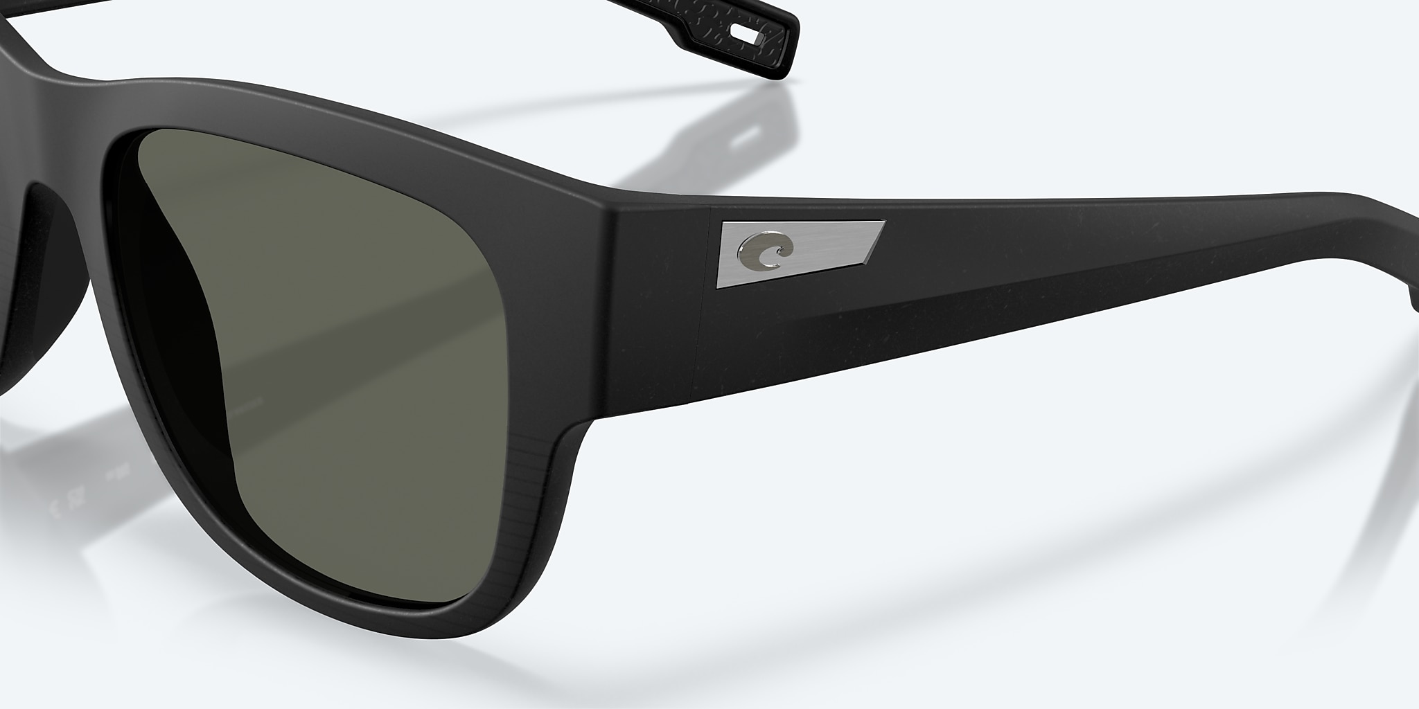Sunglasses Costa Caleta XL (55-19) with Gray lens and Netplus Black frame Image 6 of 8 Sunglasses Costa Caleta XL (55-19) with Gray lens and Netplus Black frame Image 6 of 8