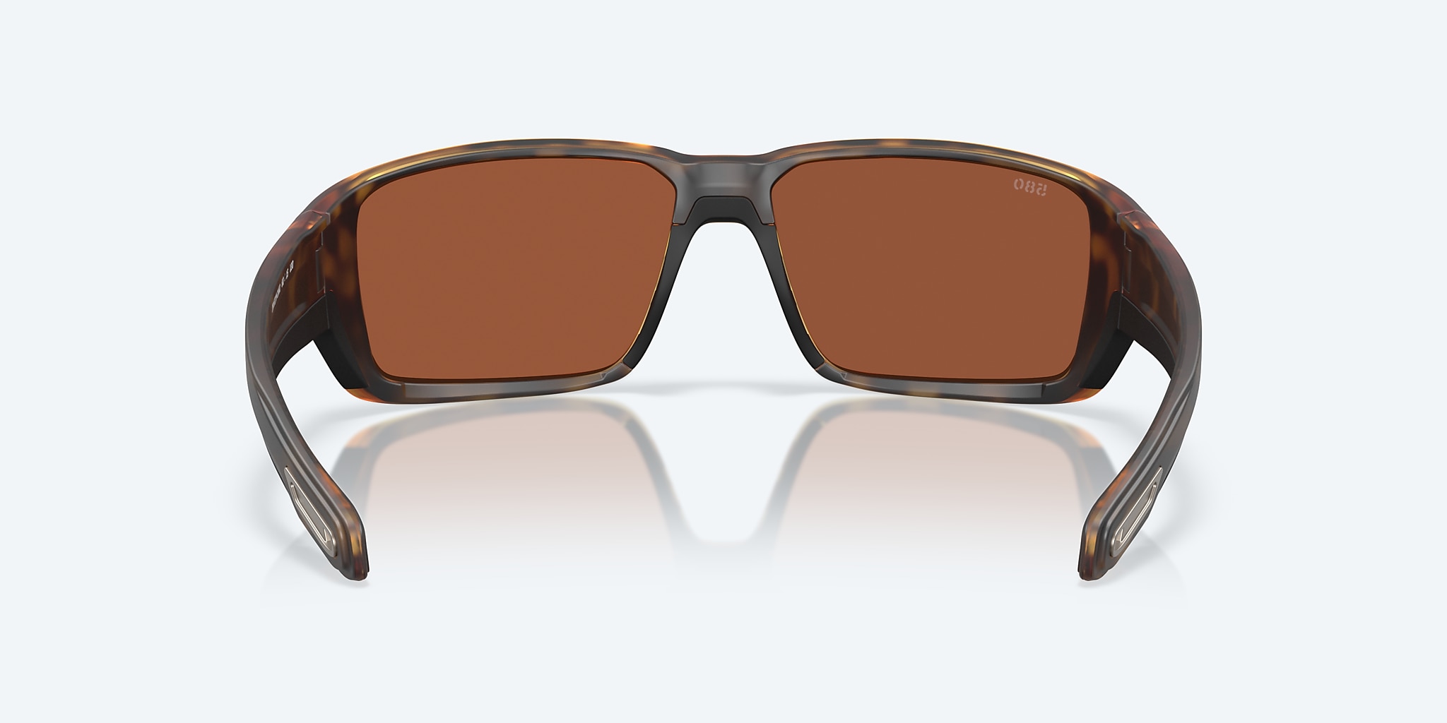Sunglasses Costa Fantail PRO L (60-15) with Green Mirror lens and Matte Tortoise frame Image 4 of 8 Sunglasses Costa Fantail PRO L (60-15) with Green Mirror lens and Matte Tortoise frame Image 4 of 8