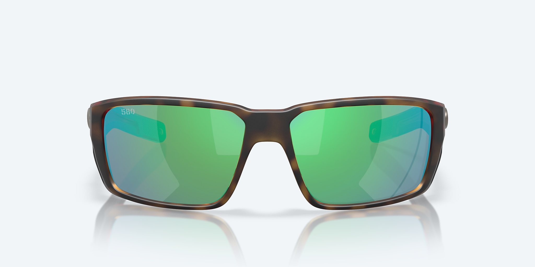 Sunglasses Costa Fantail PRO L (60-15) with Green Mirror lens and Matte Tortoise frame Image 2 of 8 Sunglasses Costa Fantail PRO L (60-15) with Green Mirror lens and Matte Tortoise frame Image 2 of 8