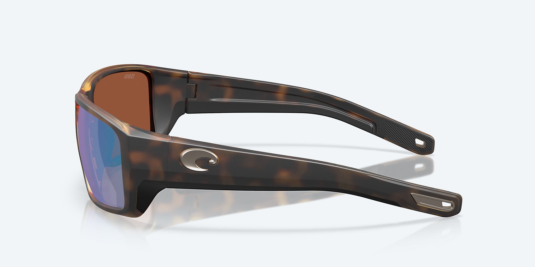 Sunglasses Costa Fantail PRO L (60-15) with Green Mirror lens and Matte Tortoise frame Image 3 of 8 Sunglasses Costa Fantail PRO L (60-15) with Green Mirror lens and Matte Tortoise frame Image 3 of 8