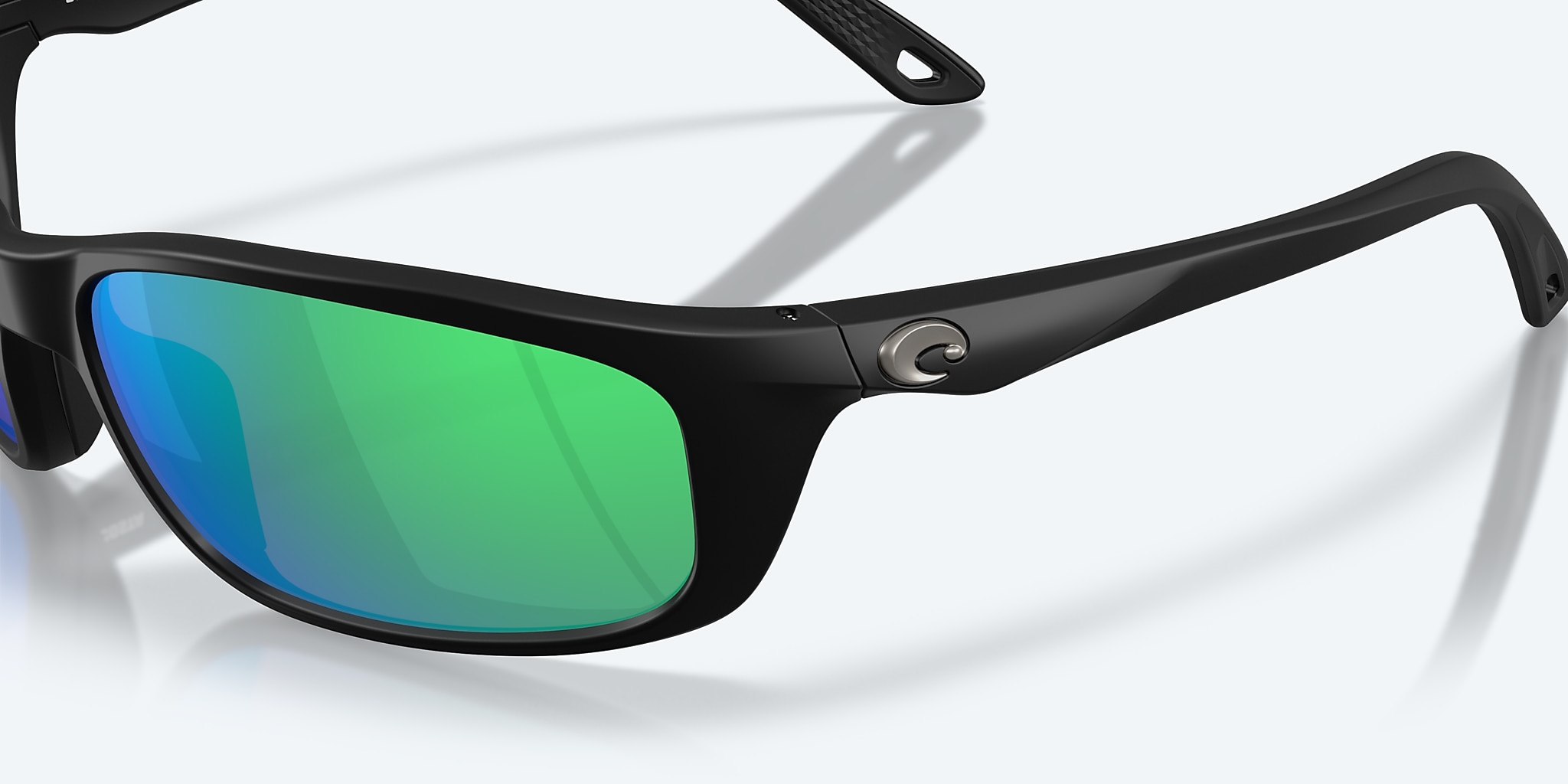 Lunettes de soleil Costa Brine II M (59-17) avec Effet miroir Vert verre et Noir mat monture Image 6 de 8 Lunettes de soleil Costa Brine II M (59-17) avec Effet miroir Vert verre et Noir mat monture Image 6 de 8