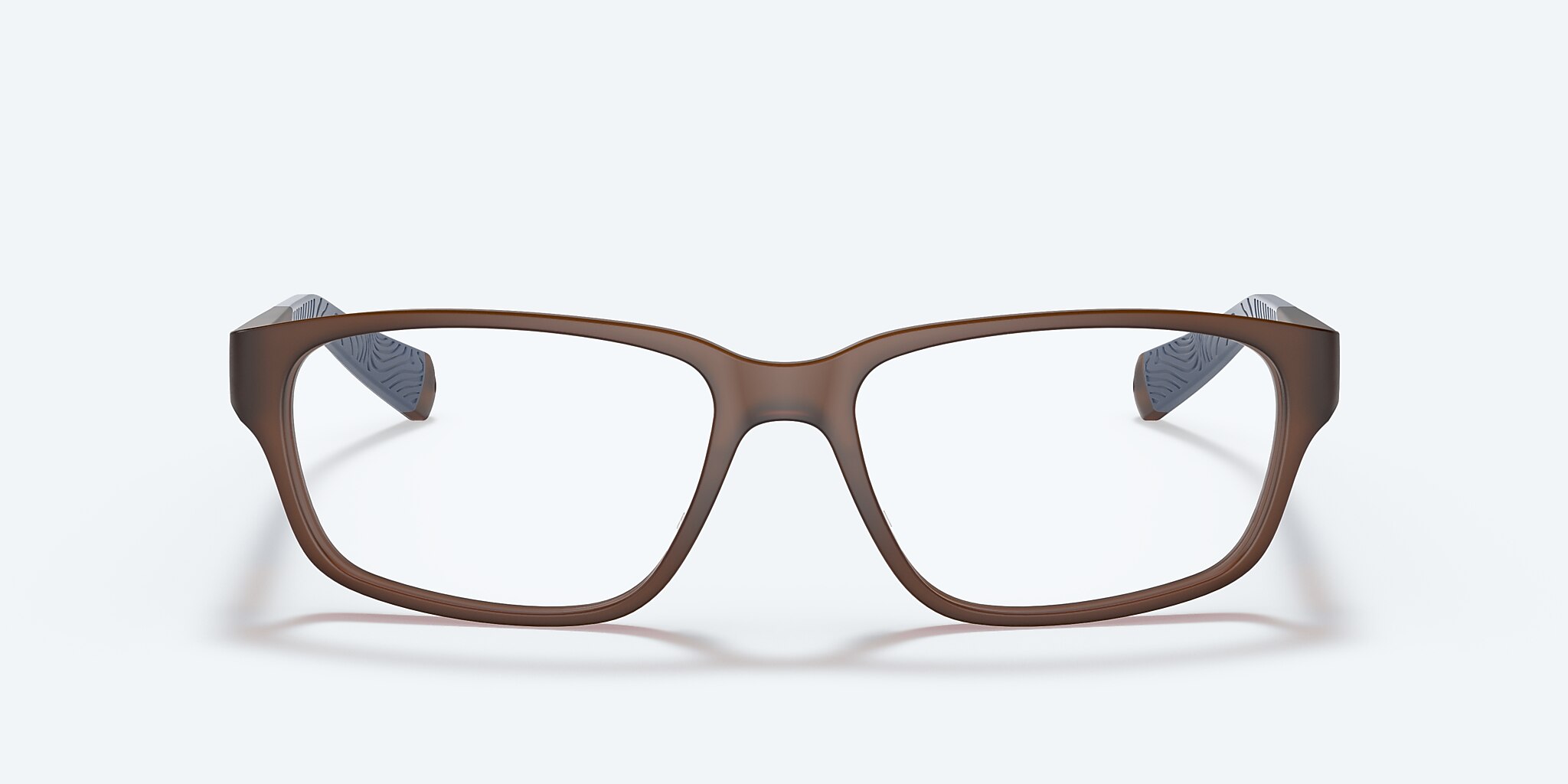 Eyeglasses Costa Ocean Ridge 320 L (56-17) with DEMO LENS lens and Translucent Dark Brown frame Image 2 of 5