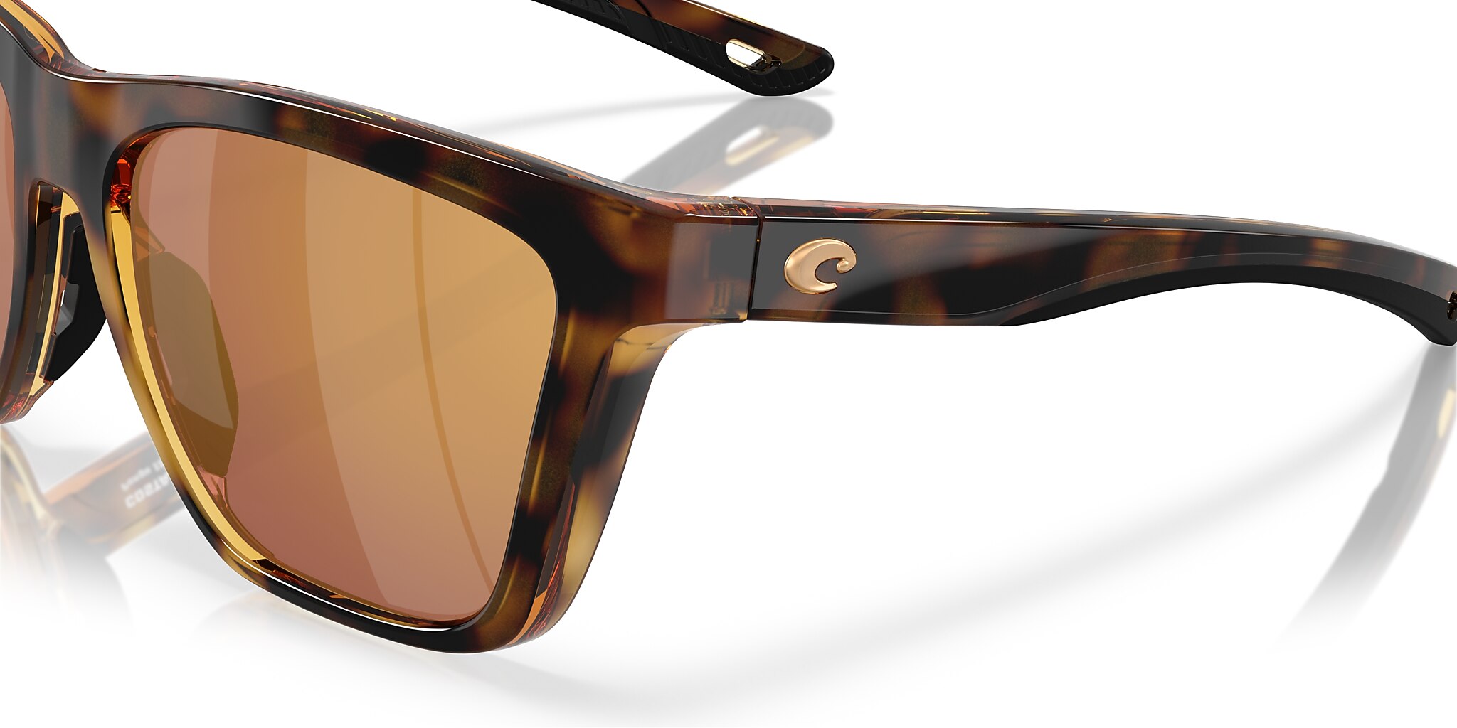 Costa Panga II XL (57-16) with Gold Mirror lenses and Tortoise