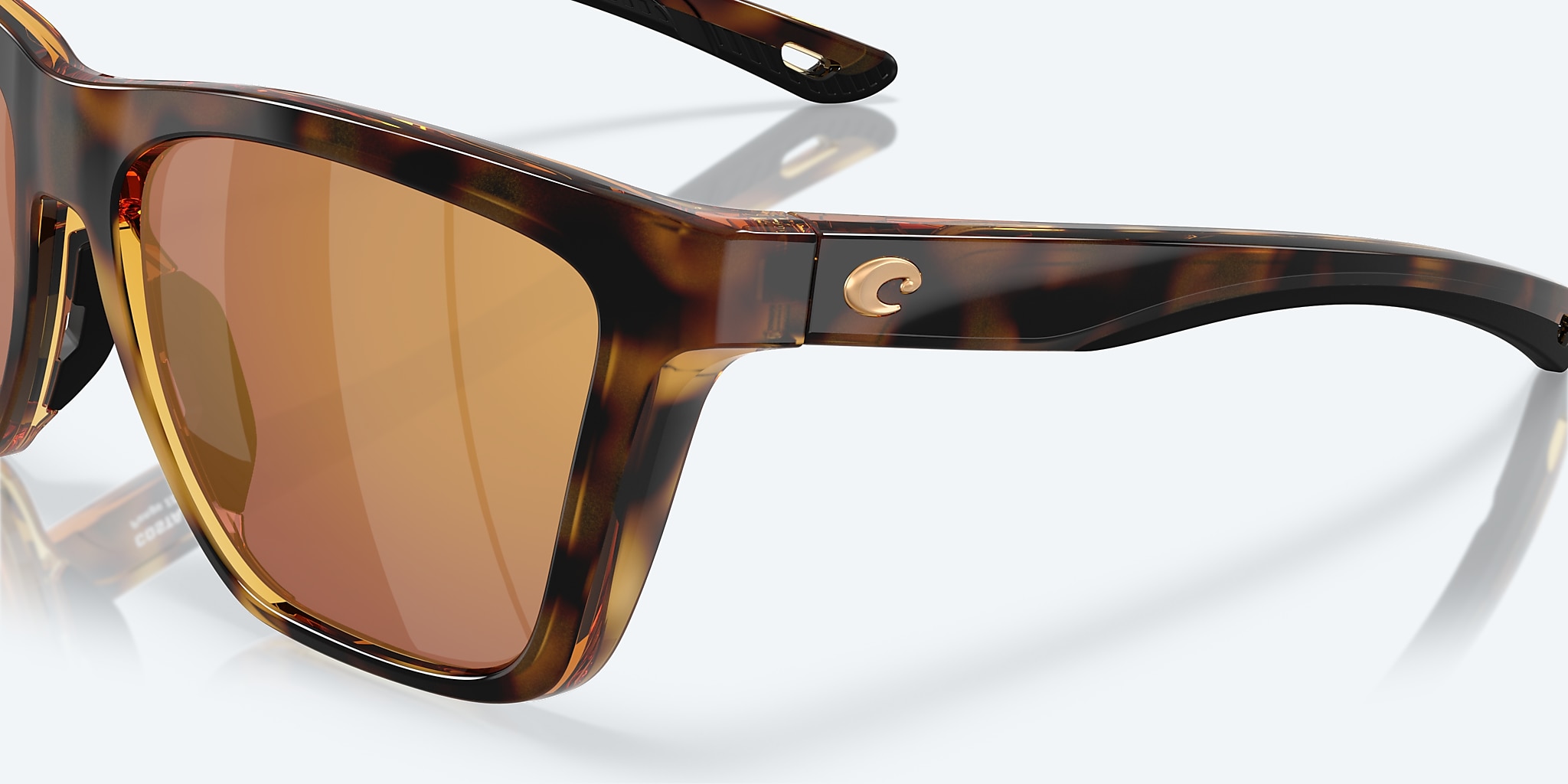 Sunglasses Costa Panga II XL (57-16) with Gold Mirror lens and Tortoise frame Image 6 of 9 Sunglasses Costa Panga II XL (57-16) with Gold Mirror lens and Tortoise frame Image 6 of 9