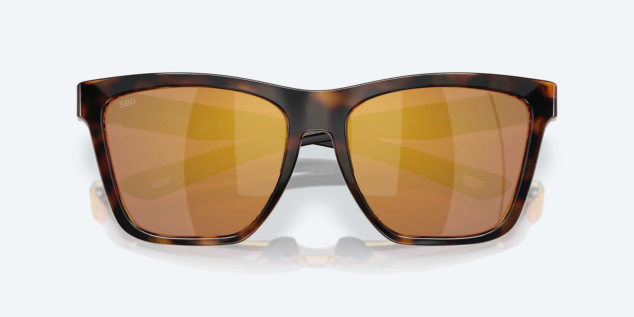Sunglasses Costa Panga II XL (57-16) with Gold Mirror lens and Tortoise frame Image 5 of 9 Sunglasses Costa Panga II XL (57-16) with Gold Mirror lens and Tortoise frame Image 5 of 9