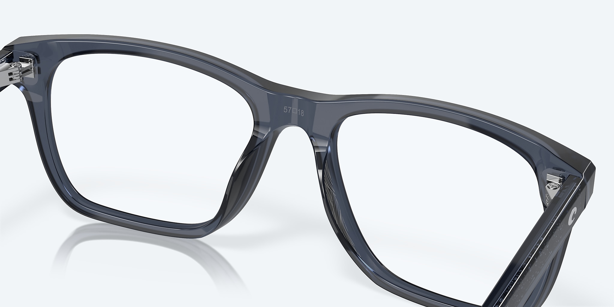 Eyeglasses Costa Mariana Trench 400 M (55-18) with DEMO LENS lens and Abyss Blue frame Image 7 of 7 Eyeglasses Costa Mariana Trench 400 M (55-18) with DEMO LENS lens and Abyss Blue frame Image 7 of 7