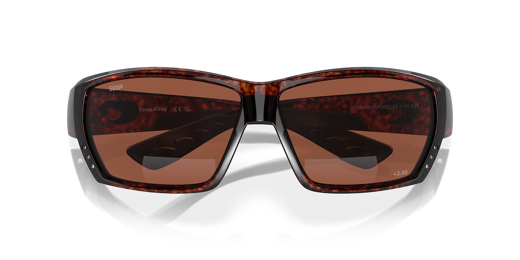 Costa Tuna Alley Readers XL (62-11) with Copper lenses and