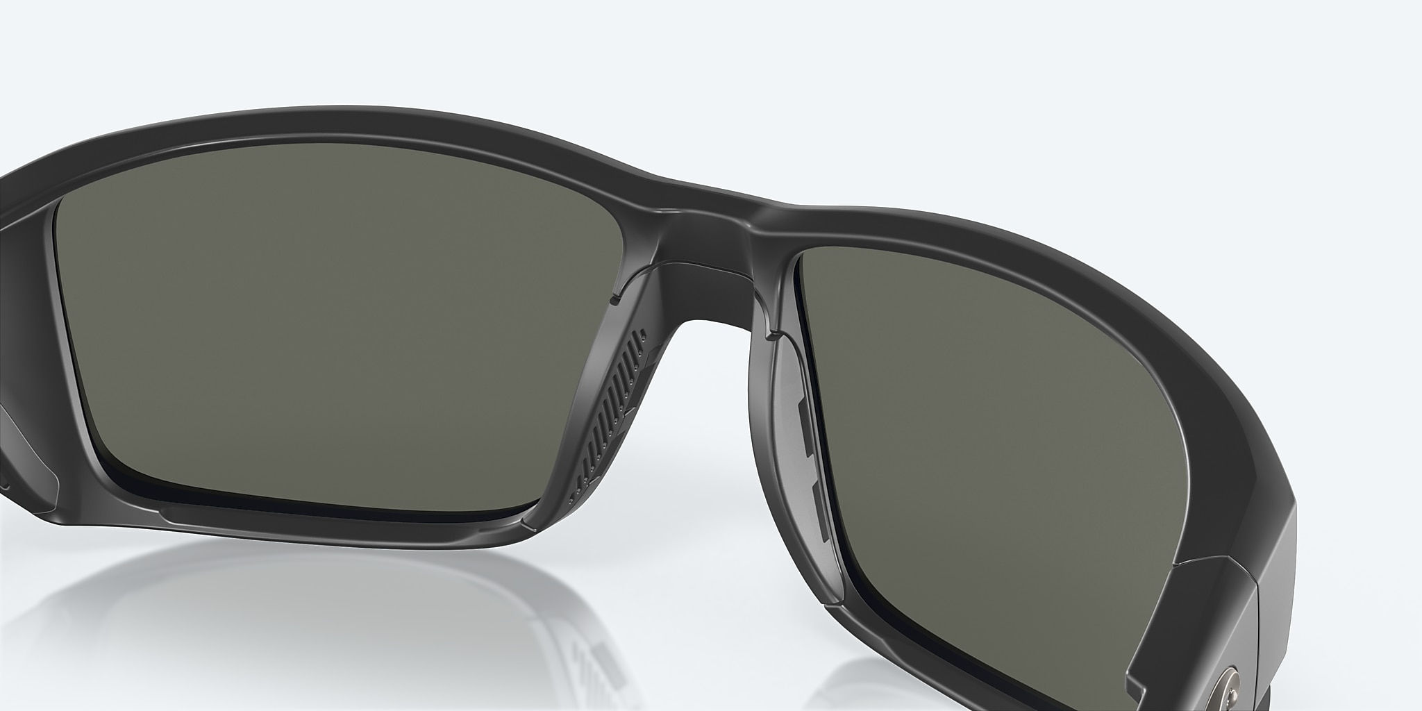 Sunglasses Costa Tuna Alley PRO L (60-16) with Gray Silver Mirror lens and Matte Black frame Image 7 of 7 Sunglasses Costa Tuna Alley PRO L (60-16) with Gray Silver Mirror lens and Matte Black frame Image 7 of 7