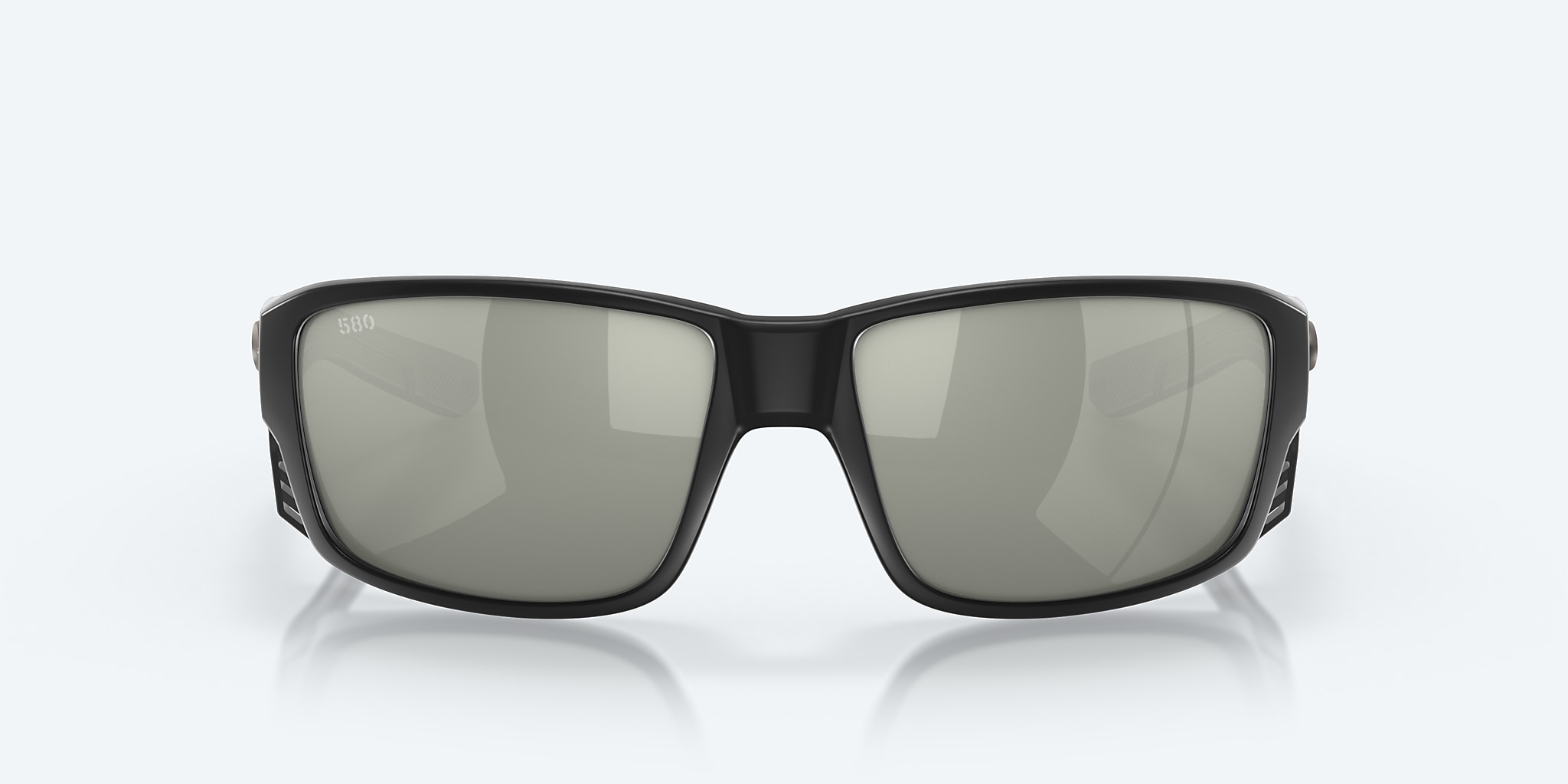 Sunglasses Costa Tuna Alley PRO L (60-16) with Gray Silver Mirror lens and Matte Black frame Image 2 of 7 Sunglasses Costa Tuna Alley PRO L (60-16) with Gray Silver Mirror lens and Matte Black frame Image 2 of 7