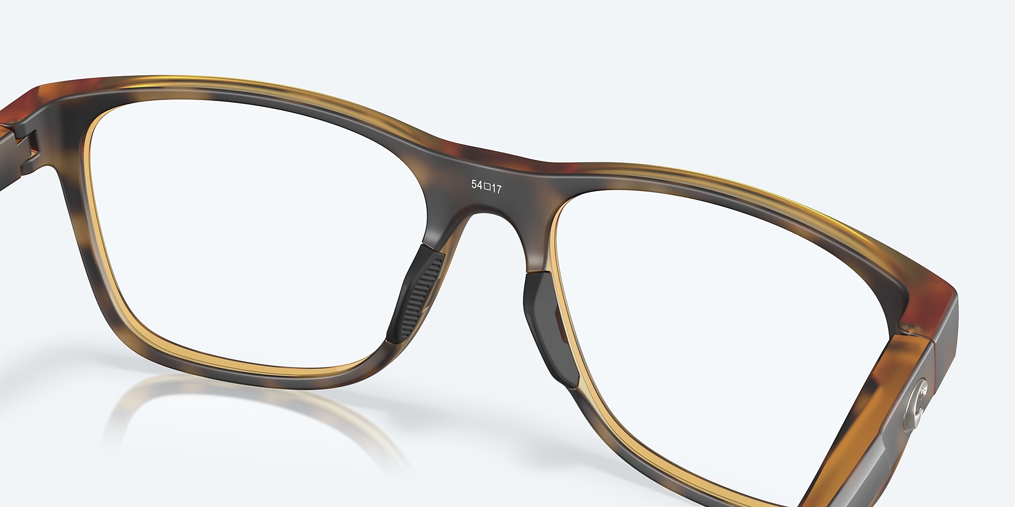 Eyeglasses Costa Ocean Ridge 810 L (54-17) with DEMO LENS lens and Matte Tortoise frame Image 7 of 7 Eyeglasses Costa Ocean Ridge 810 L (54-17) with DEMO LENS lens and Matte Tortoise frame Image 7 of 7