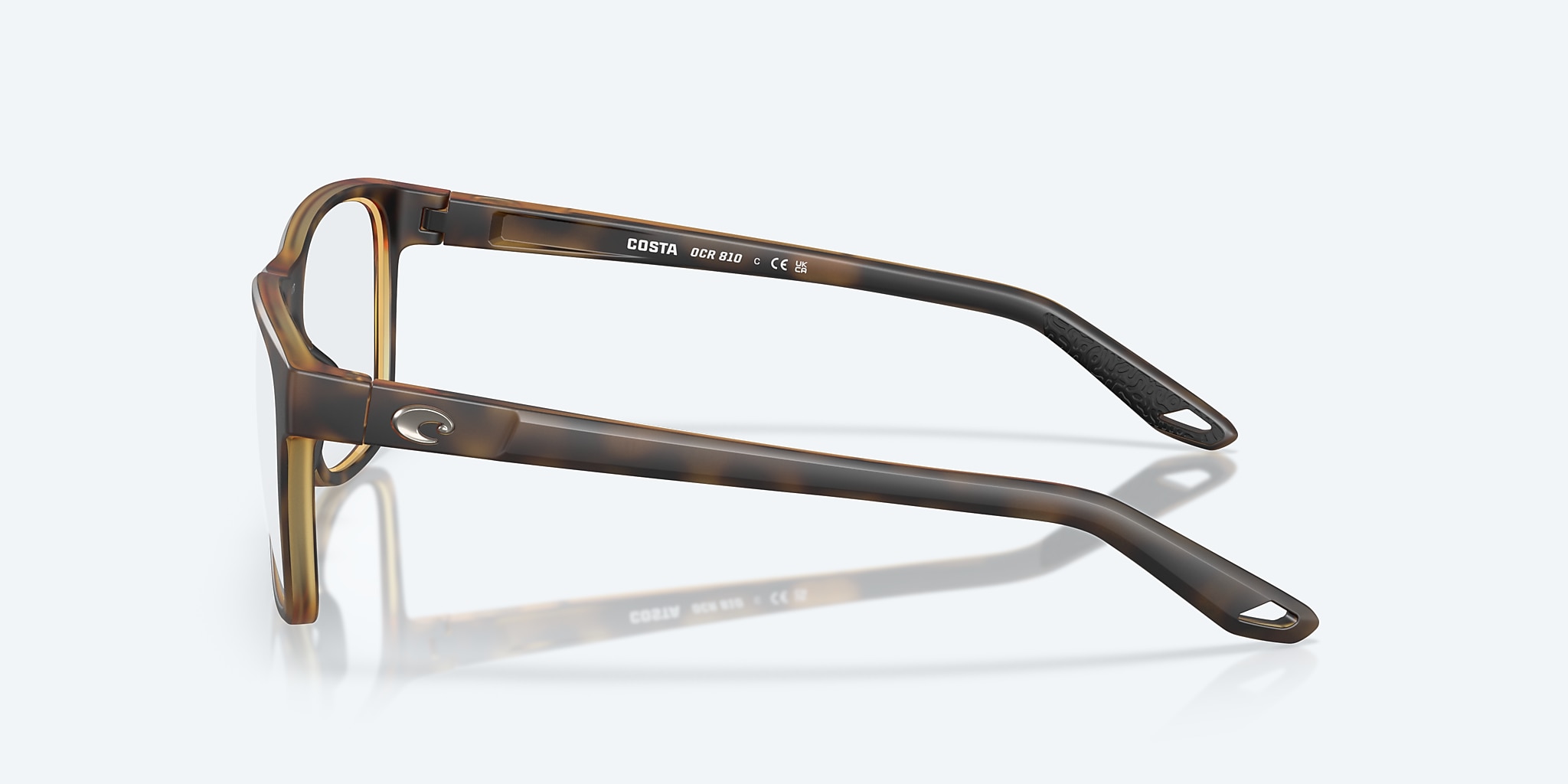 Eyeglasses Costa Ocean Ridge 810 L (54-17) with DEMO LENS lens and Matte Tortoise frame Image 3 of 7 Eyeglasses Costa Ocean Ridge 810 L (54-17) with DEMO LENS lens and Matte Tortoise frame Image 3 of 7