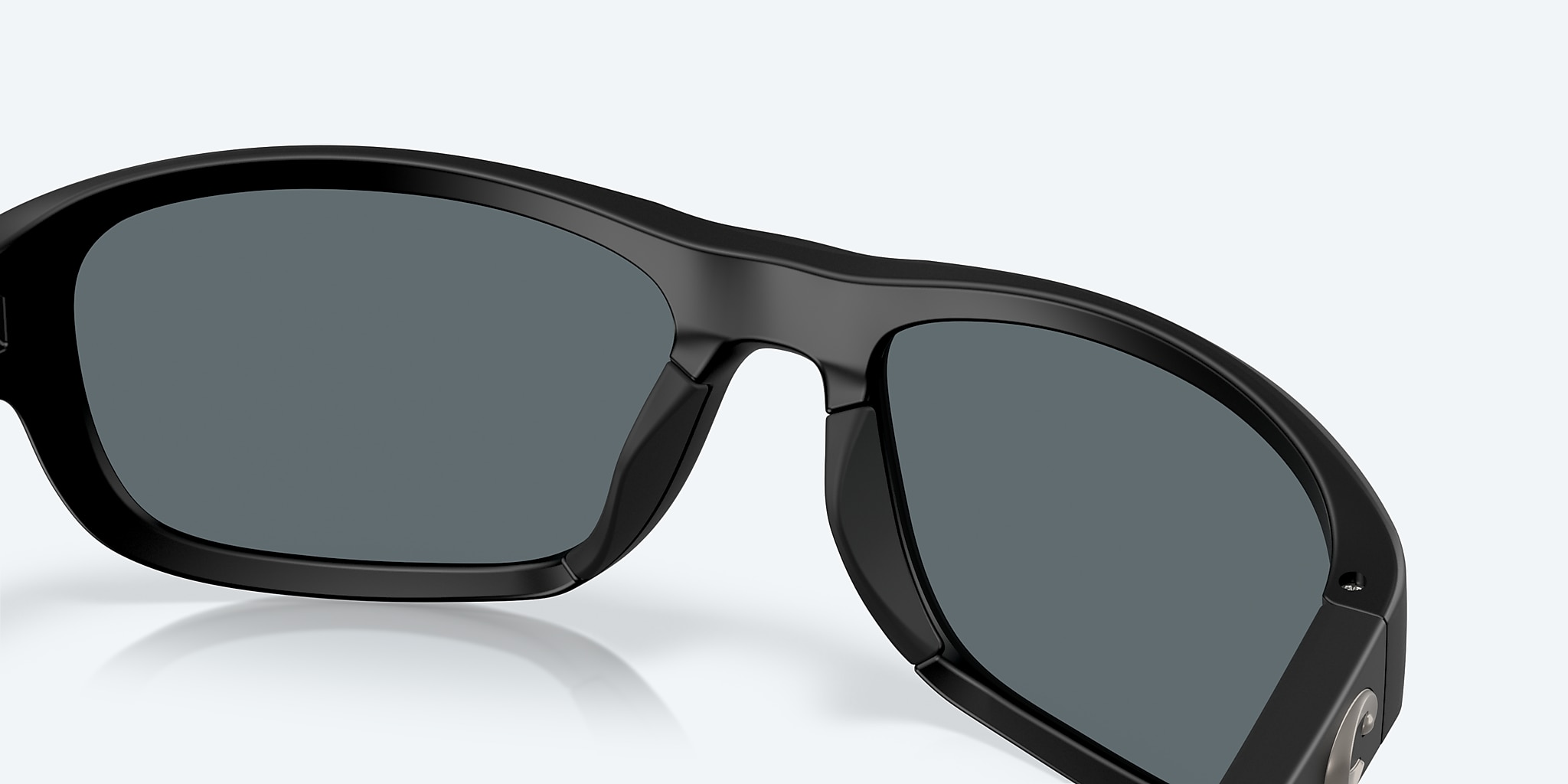 Sunglasses Costa Clipperton M (58-18) with Blue Mirror lens and Matte Black frame Image 7 of 7 Sunglasses Costa Clipperton M (58-18) with Blue Mirror lens and Matte Black frame Image 7 of 7