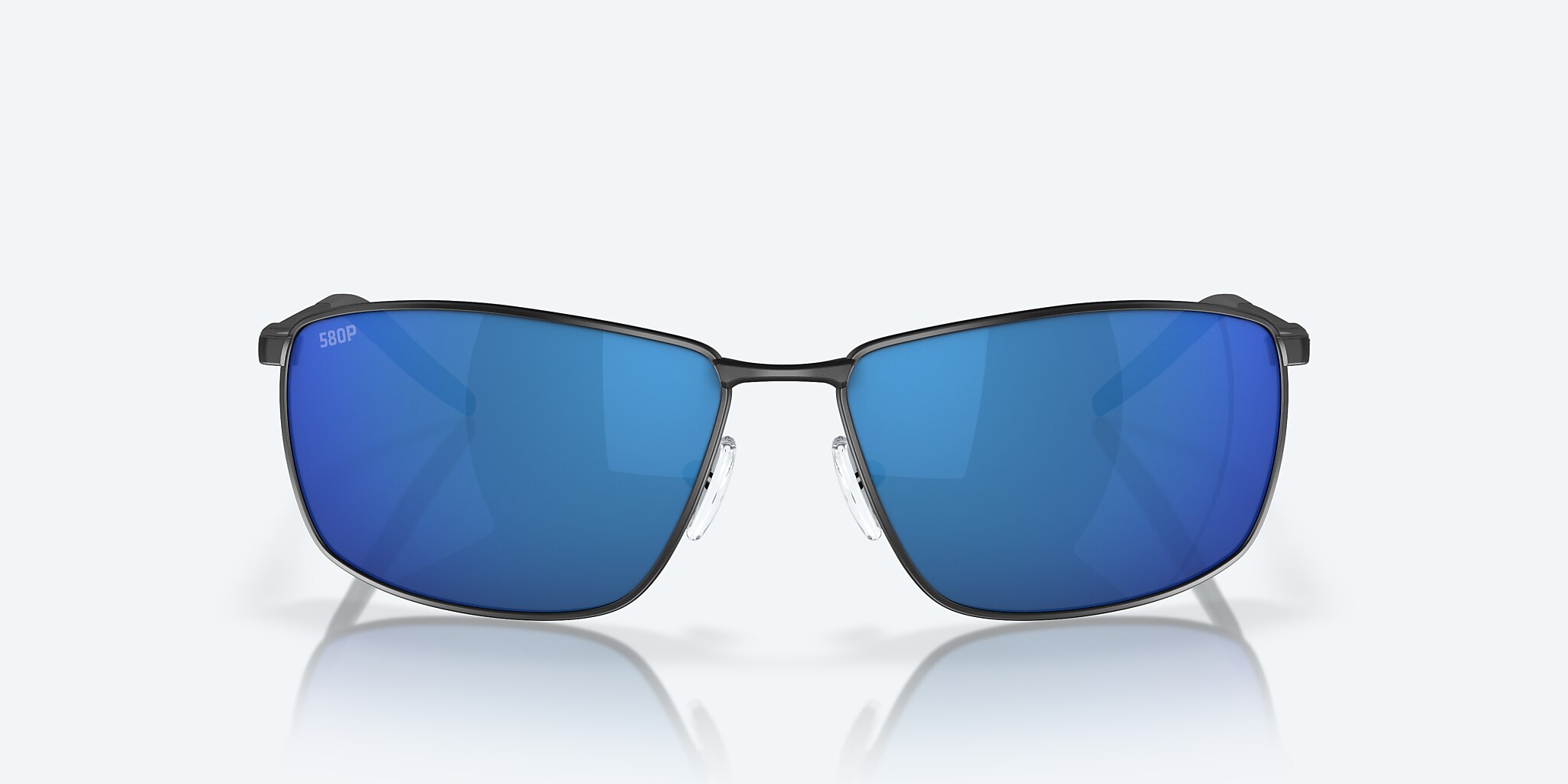Sunglasses Costa Turret L (63-15) with Blue Mirror lens and Matte Black frame Image 2 of 7 Sunglasses Costa Turret L (63-15) with Blue Mirror lens and Matte Black frame Image 2 of 7