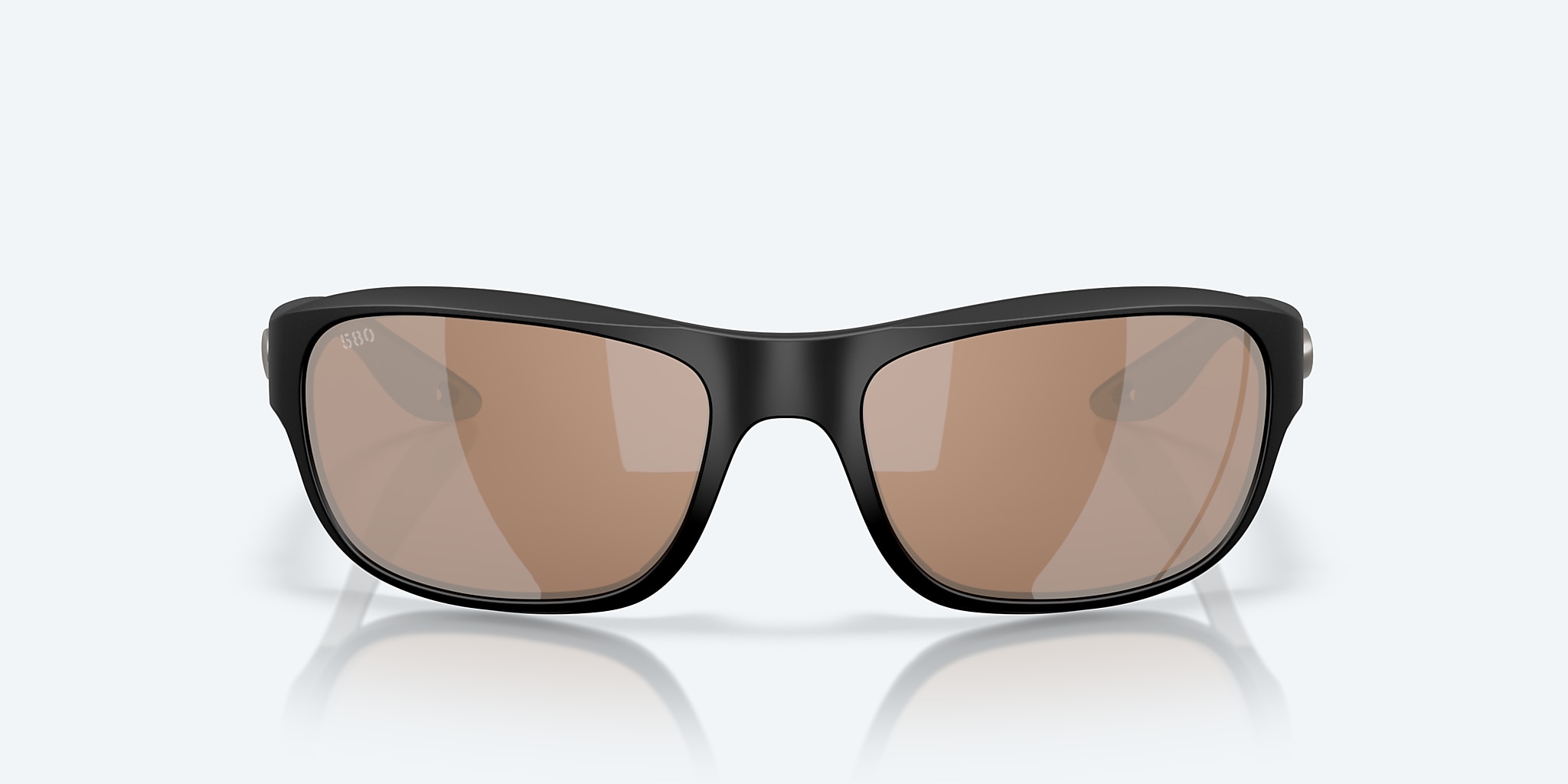Sunglasses Costa Clipperton M (58-18) with Copper Silver Mirror lens and Matte Black frame Image 2 of 7 Sunglasses Costa Clipperton M (58-18) with Copper Silver Mirror lens and Matte Black frame Image 2 of 7
