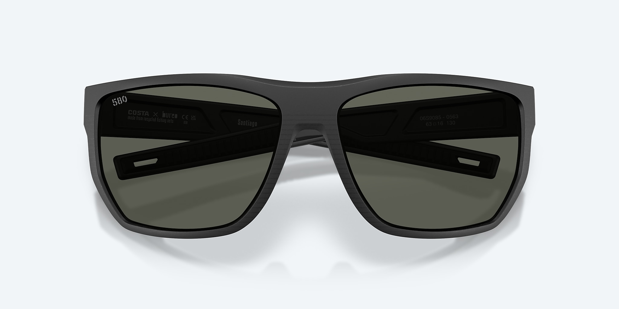 Sunglasses Costa Santiago L (63-16) with Gray lens and Netplus Black frame Image 5 of 7 Sunglasses Costa Santiago L (63-16) with Gray lens and Netplus Black frame Image 5 of 7