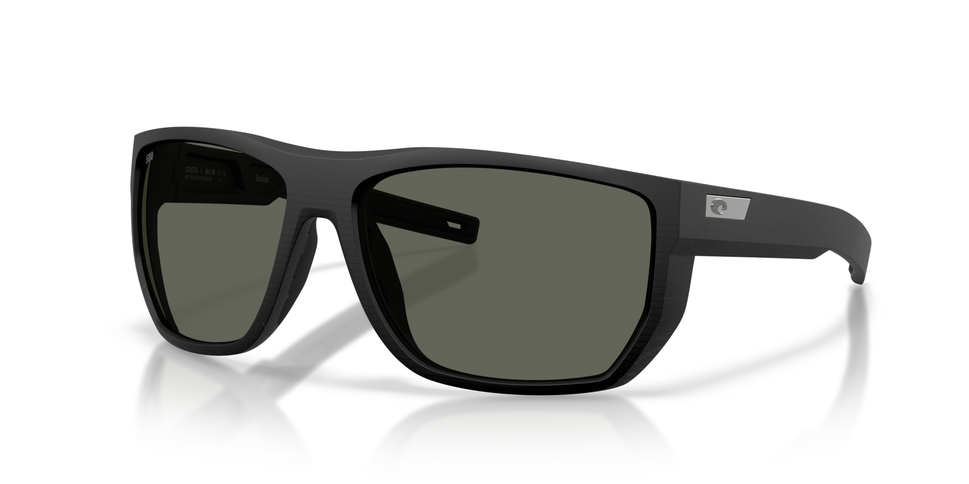 NEW Rafaella Polarized Sunglasses with Case and Lens Cloth La Reina Sunglasses Silver Reflex | Native Eyewear® main image 2