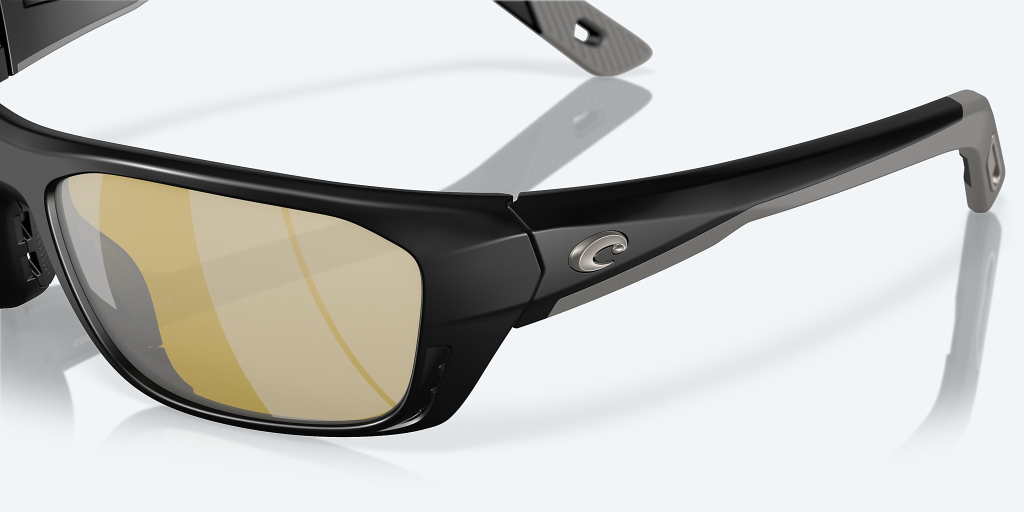 Sunglasses Costa Whitetip PRO M (57-18) with Sunrise Silver Mirror lens and Matte Black frame Image 6 of 7 Sunglasses Costa Whitetip PRO M (57-18) with Sunrise Silver Mirror lens and Matte Black frame Image 6 of 7