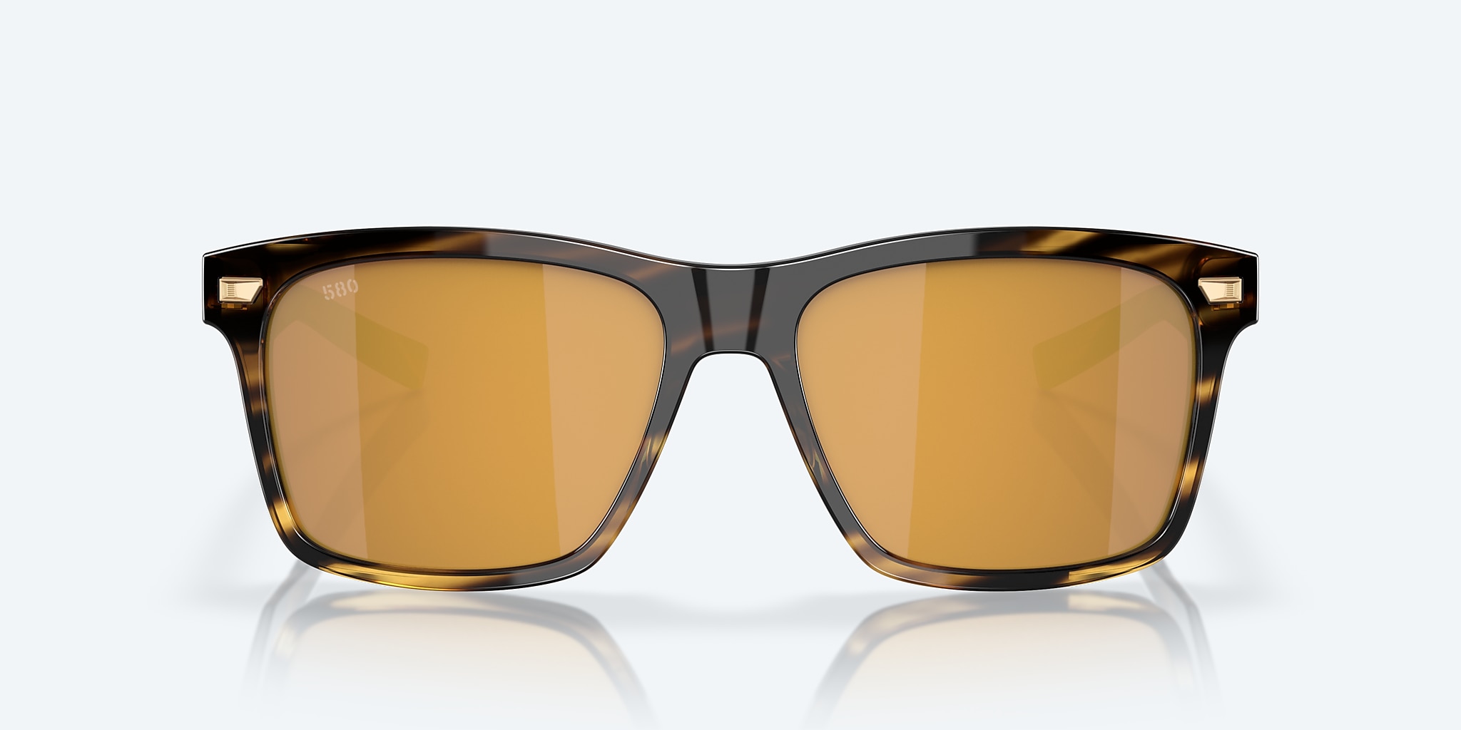 Sunglasses Costa Aransas L (58-16) with Gold Mirror lens and Tortoise frame Image 2 of 7 Sunglasses Costa Aransas L (58-16) with Gold Mirror lens and Tortoise frame Image 2 of 7