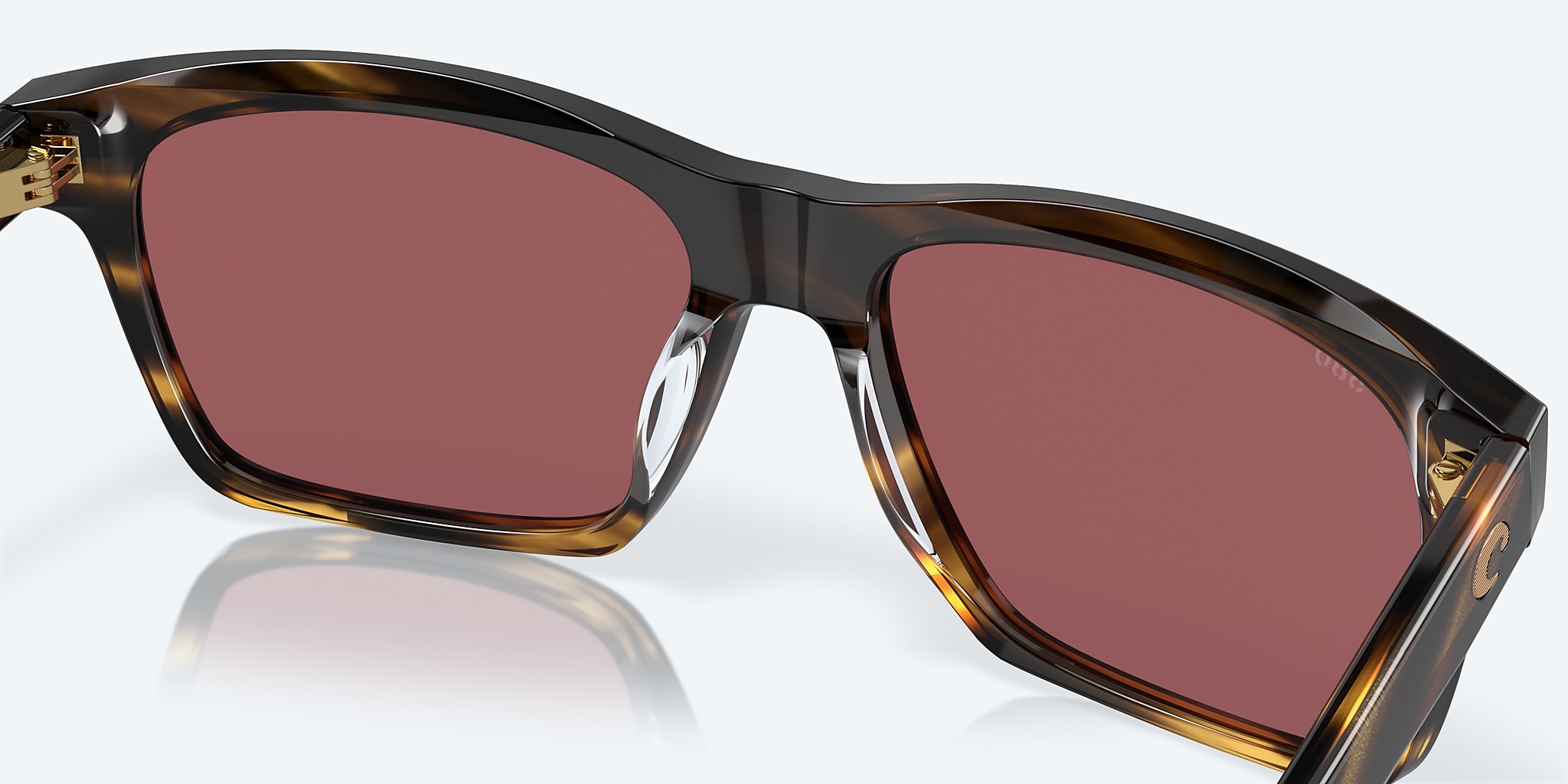Sunglasses Costa Aransas L (58-16) with Gold Mirror lens and Tortoise frame Image 7 of 7 Sunglasses Costa Aransas L (58-16) with Gold Mirror lens and Tortoise frame Image 7 of 7