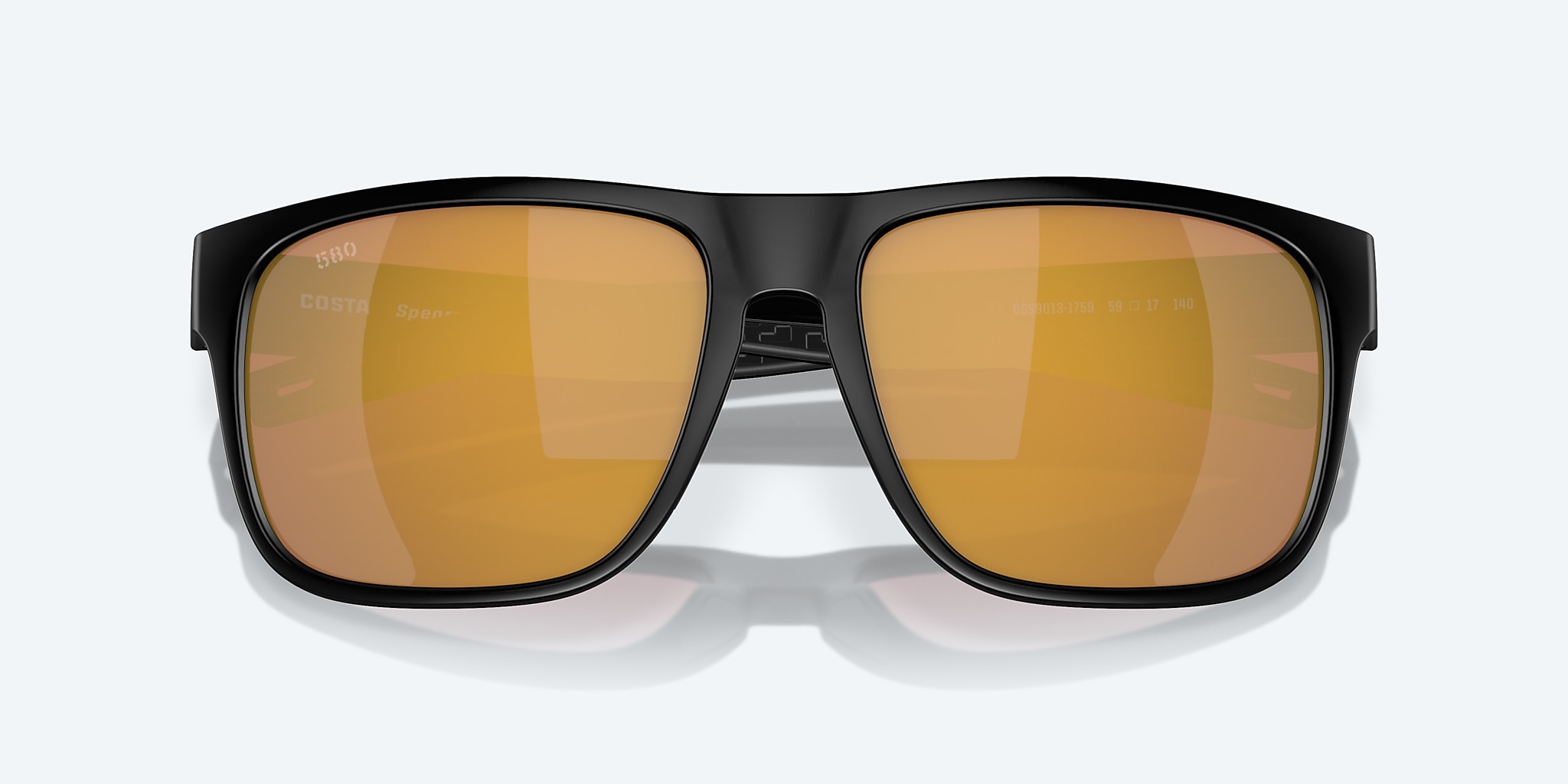 Sunglasses Costa Spearo XL XXL (59-17) with Gold Mirror lens and Matte Black frame Image 5 of 7 Sunglasses Costa Spearo XL XXL (59-17) with Gold Mirror lens and Matte Black frame Image 5 of 7