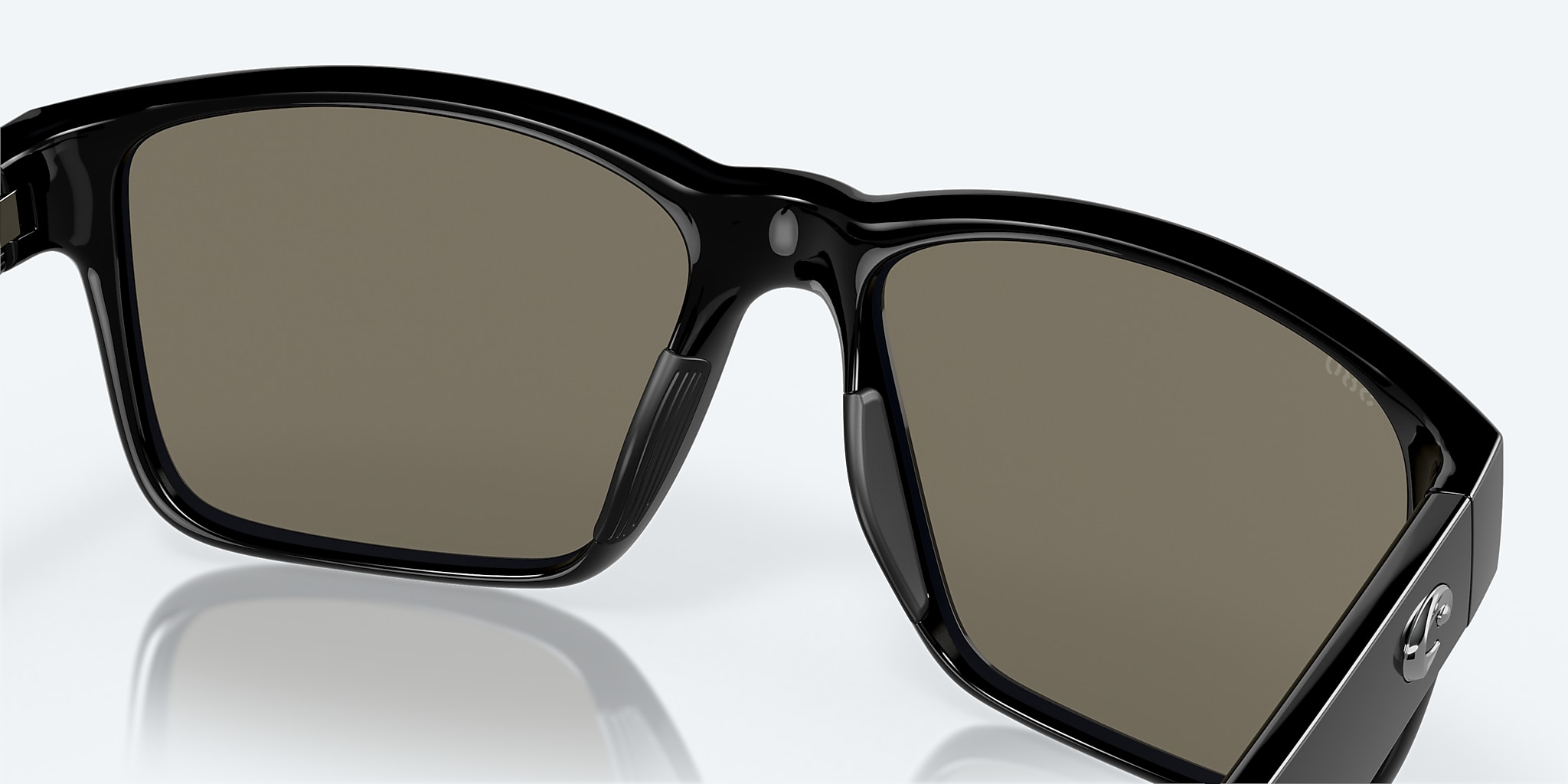 Sunglasses Costa Paunch XL (57-16) with Blue Mirror lens and Black frame Image 7 of 7 Sunglasses Costa Paunch XL (57-16) with Blue Mirror lens and Black frame Image 7 of 7