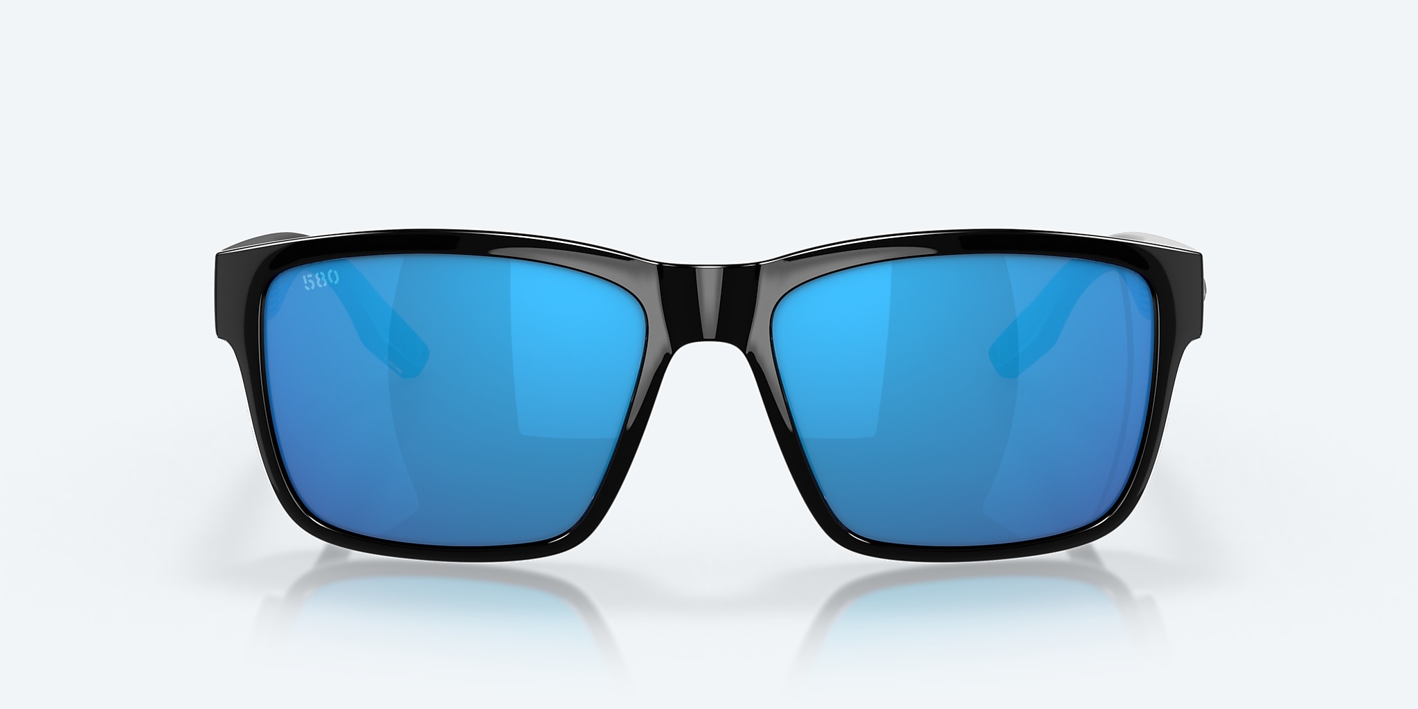 Sunglasses Costa Paunch XL (57-16) with Blue Mirror lens and Black frame Image 2 of 7 Sunglasses Costa Paunch XL (57-16) with Blue Mirror lens and Black frame Image 2 of 7