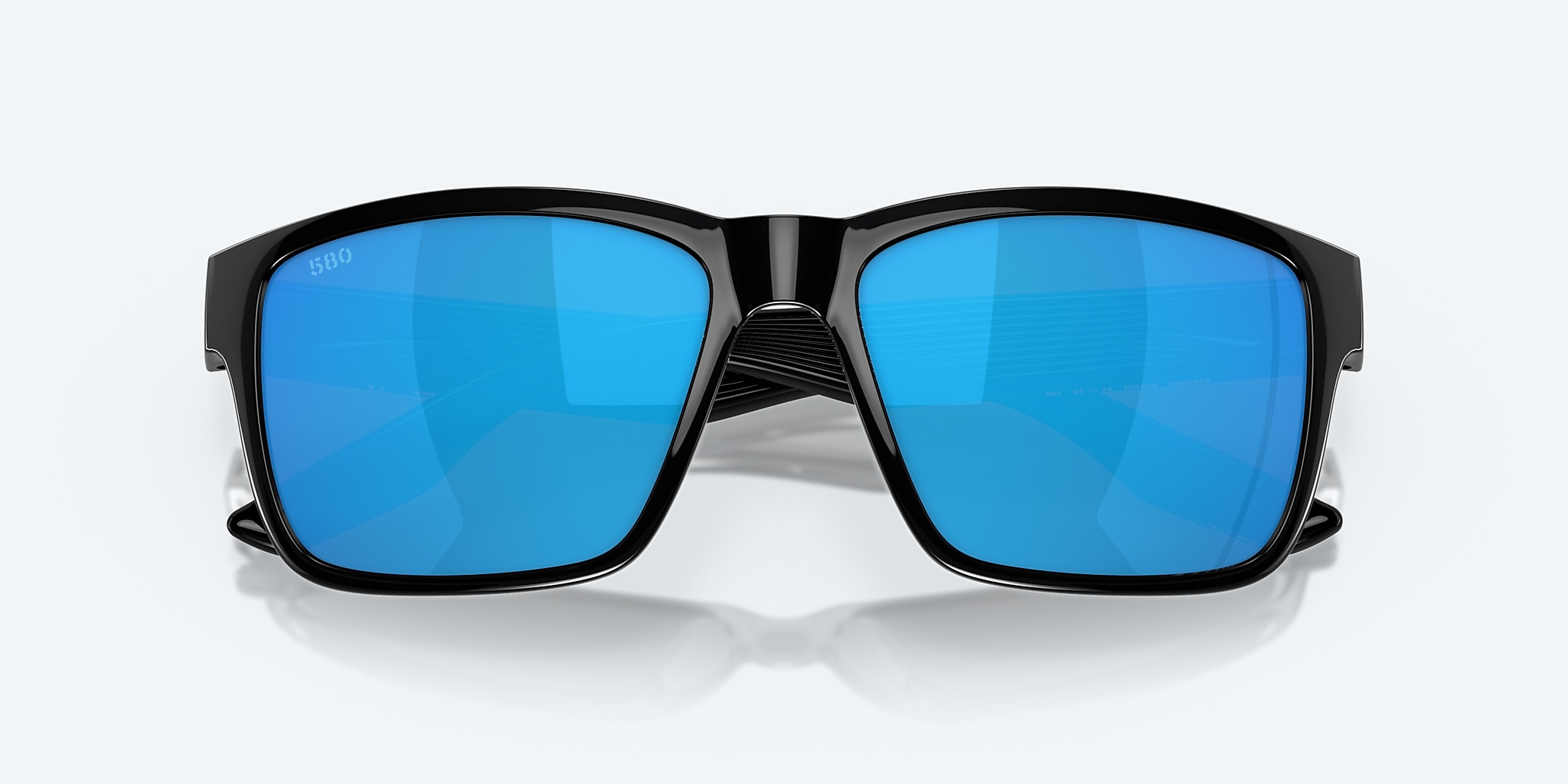 Sunglasses Costa Paunch XL (57-16) with Blue Mirror lens and Black frame Image 5 of 7 Sunglasses Costa Paunch XL (57-16) with Blue Mirror lens and Black frame Image 5 of 7