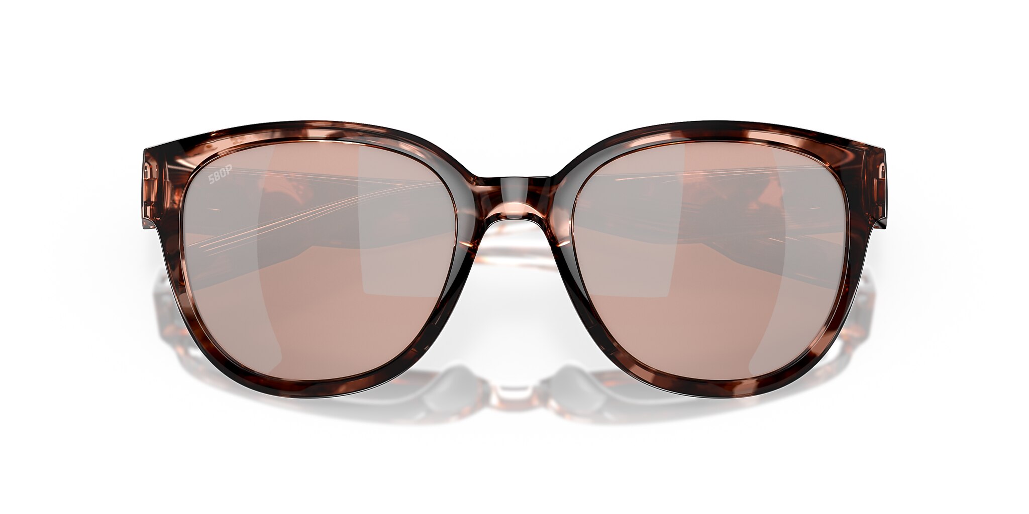 Costa Salina XL (53-20) with Copper Silver Mirror lenses and Coral