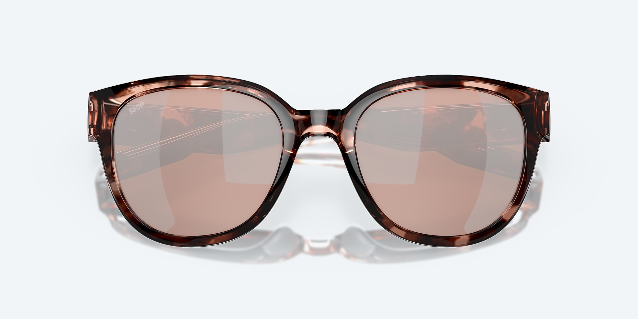 Gafas de sol Costa Salina XL (53-20) con Espejo plateado y cobrizo lente y Coral y tortuga montura Imagen 5 de 7 Gafas de sol Costa Salina XL (53-20) con Espejo plateado y cobrizo lente y Coral y tortuga montura Imagen 5 de 7