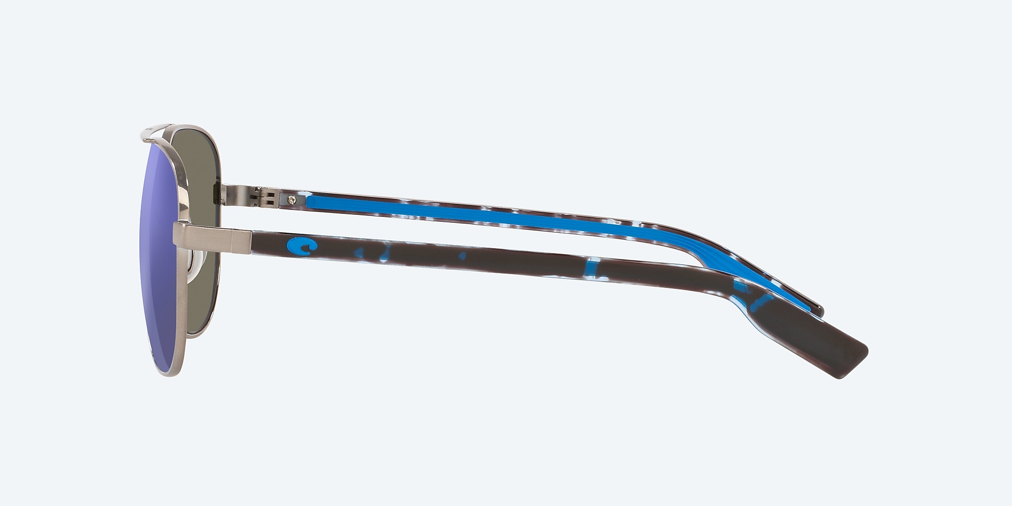 Lunettes de soleil Costa Peli L (57-14) avec Effet miroir Bleu verre et Bronze nickelé brossé monture Image 3 de 4 Lunettes de soleil Costa Peli L (57-14) avec Effet miroir Bleu verre et Bronze nickelé brossé monture Image 3 de 4