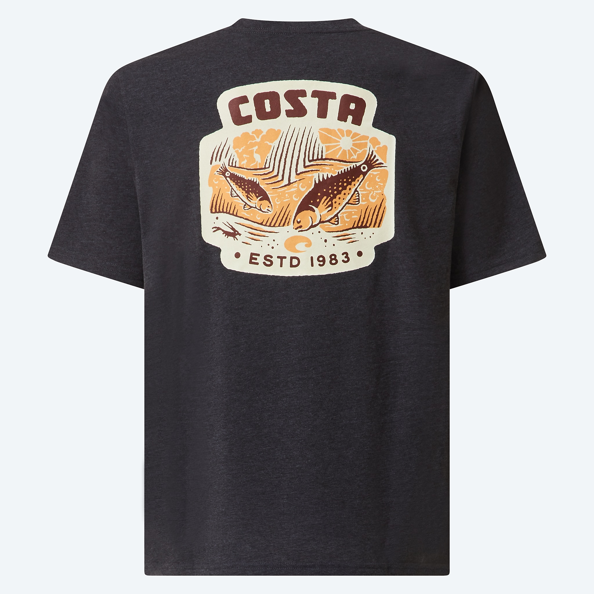 Apparel Dark Heather Costa Tech Redfish Diver Image 1 of 2 Apparel Dark Heather Costa Tech Redfish Diver Image 1 of 2