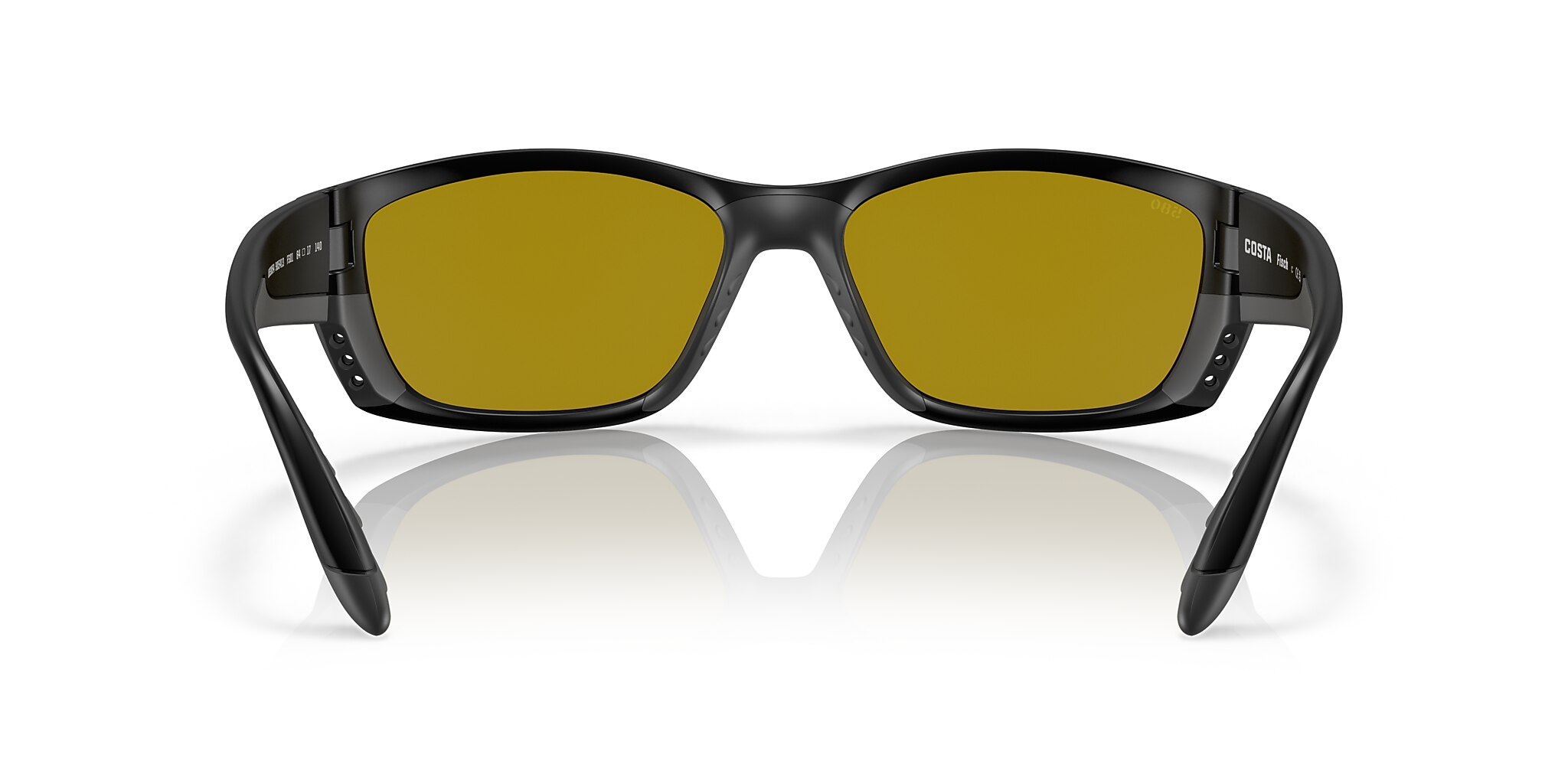 Costa Fisch XL (64-17) with Sunrise Silver Mirror lenses and