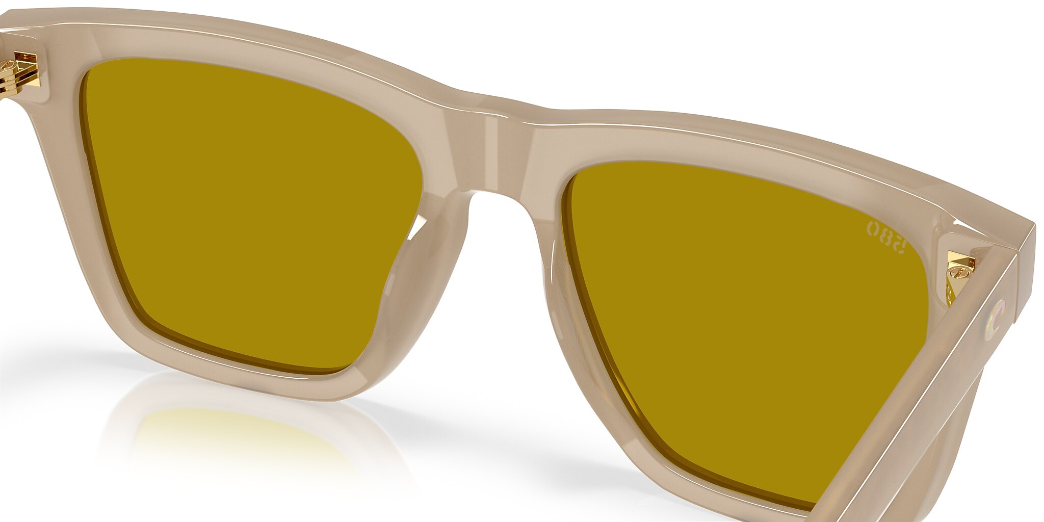 Costa Keramas L (54-19) with Sunrise Silver Mirror lenses and Sea