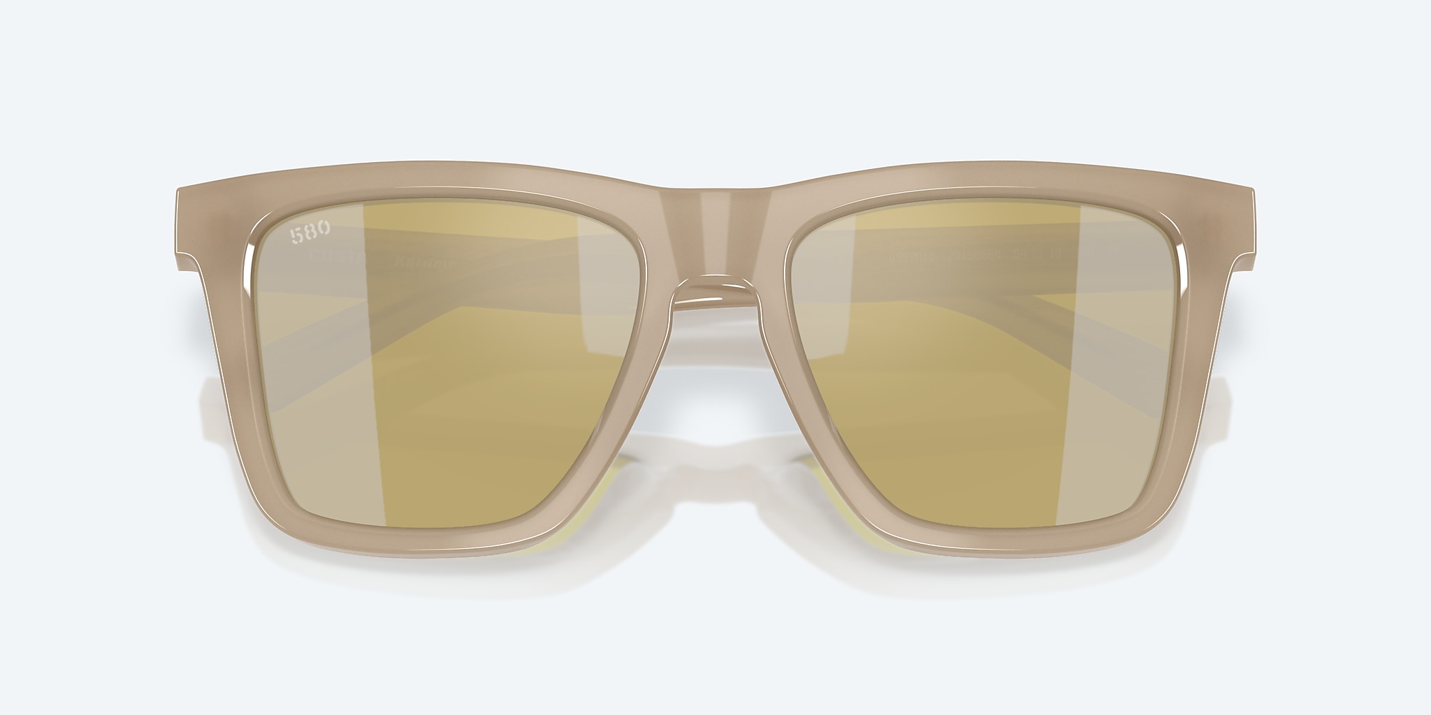 Sunglasses Costa Keramas L (54-19) with Sunrise Silver Mirror lens and Sea Foam frame Image 5 of 7 Sunglasses Costa Keramas L (54-19) with Sunrise Silver Mirror lens and Sea Foam frame Image 5 of 7