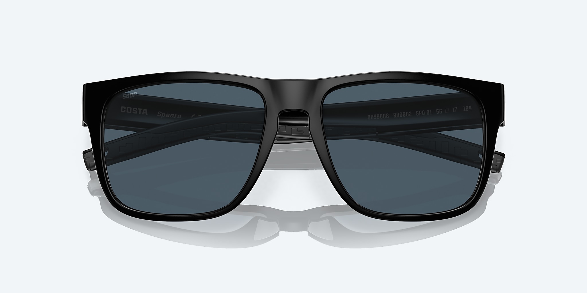 Sunglasses Costa Spearo XXL (56-17) with Gray lens and Blackout frame Image 5 of 7 Sunglasses Costa Spearo XXL (56-17) with Gray lens and Blackout frame Image 5 of 7