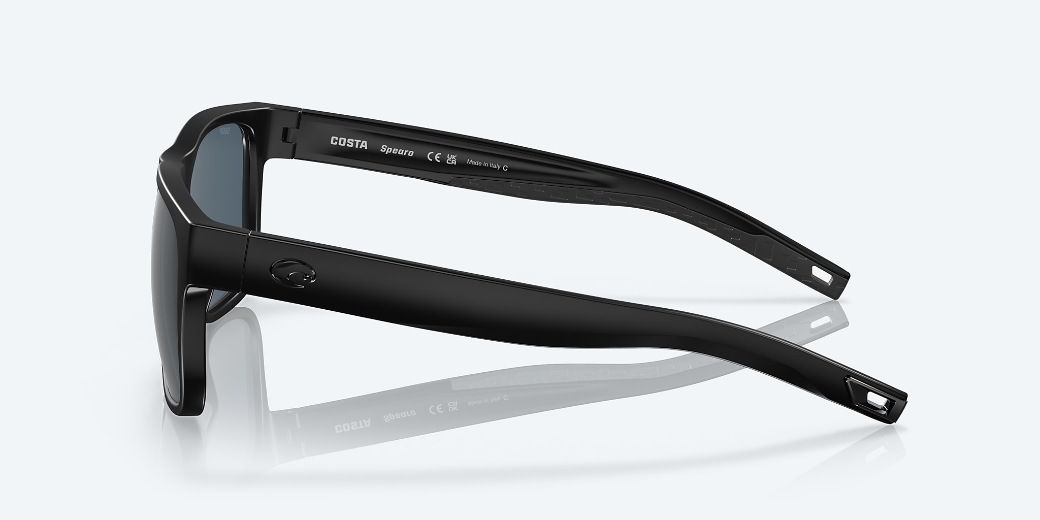 Sunglasses Costa Spearo XXL (56-17) with Gray lens and Blackout frame Image 3 of 7 Sunglasses Costa Spearo XXL (56-17) with Gray lens and Blackout frame Image 3 of 7
