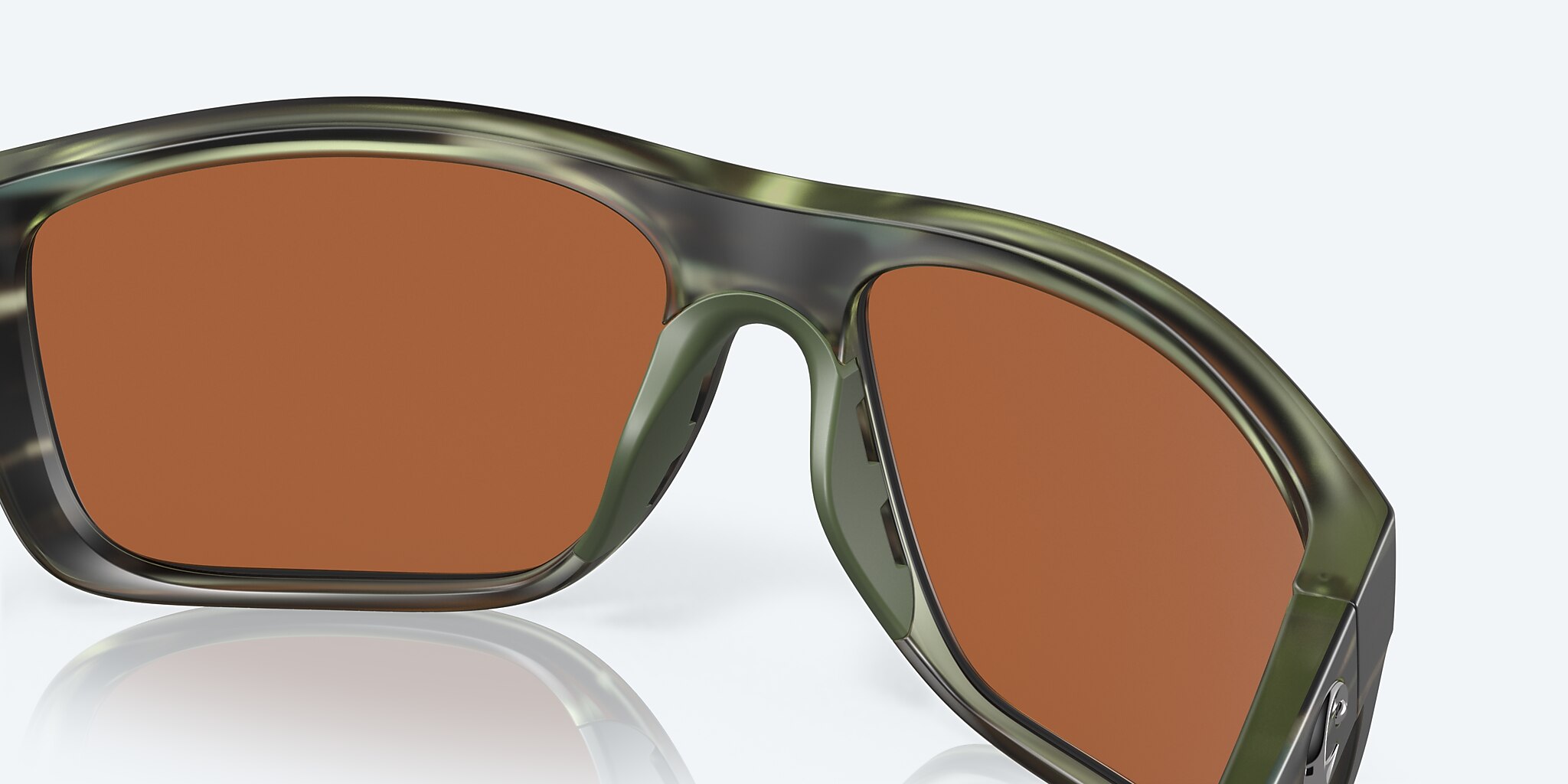 Sunglasses Costa Broadbill L (60-16) with Green Mirror lens and Matte Reef frame Image 7 of 7